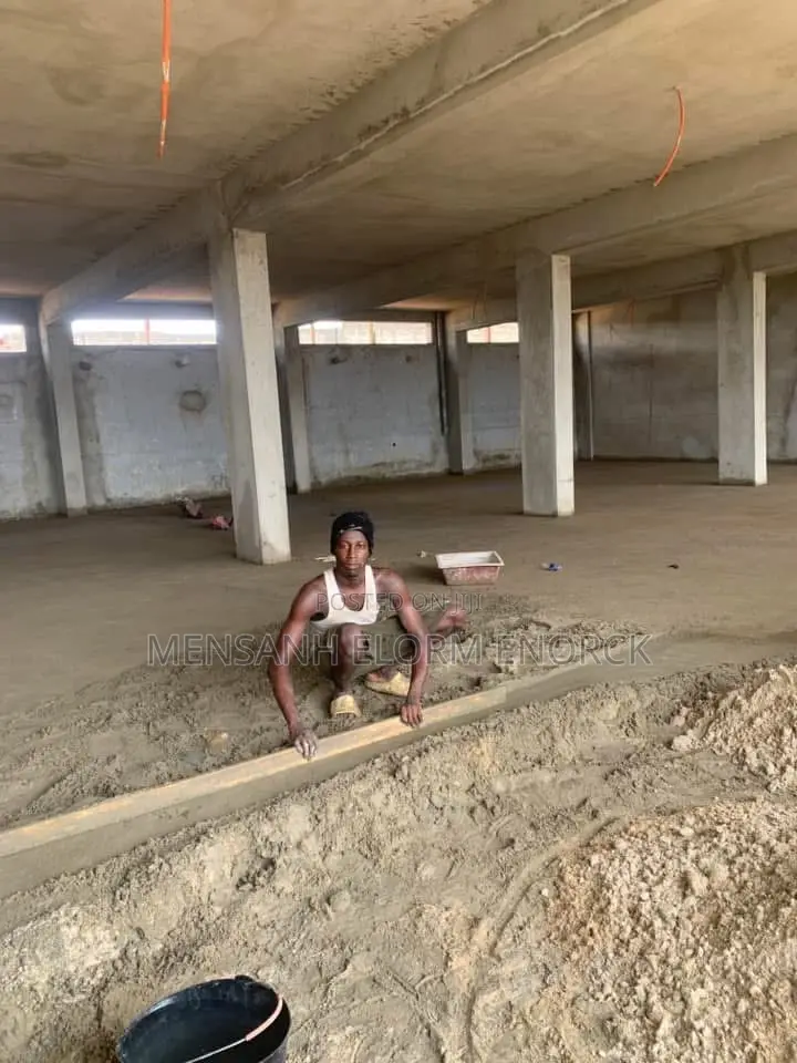Building House and Face Wall