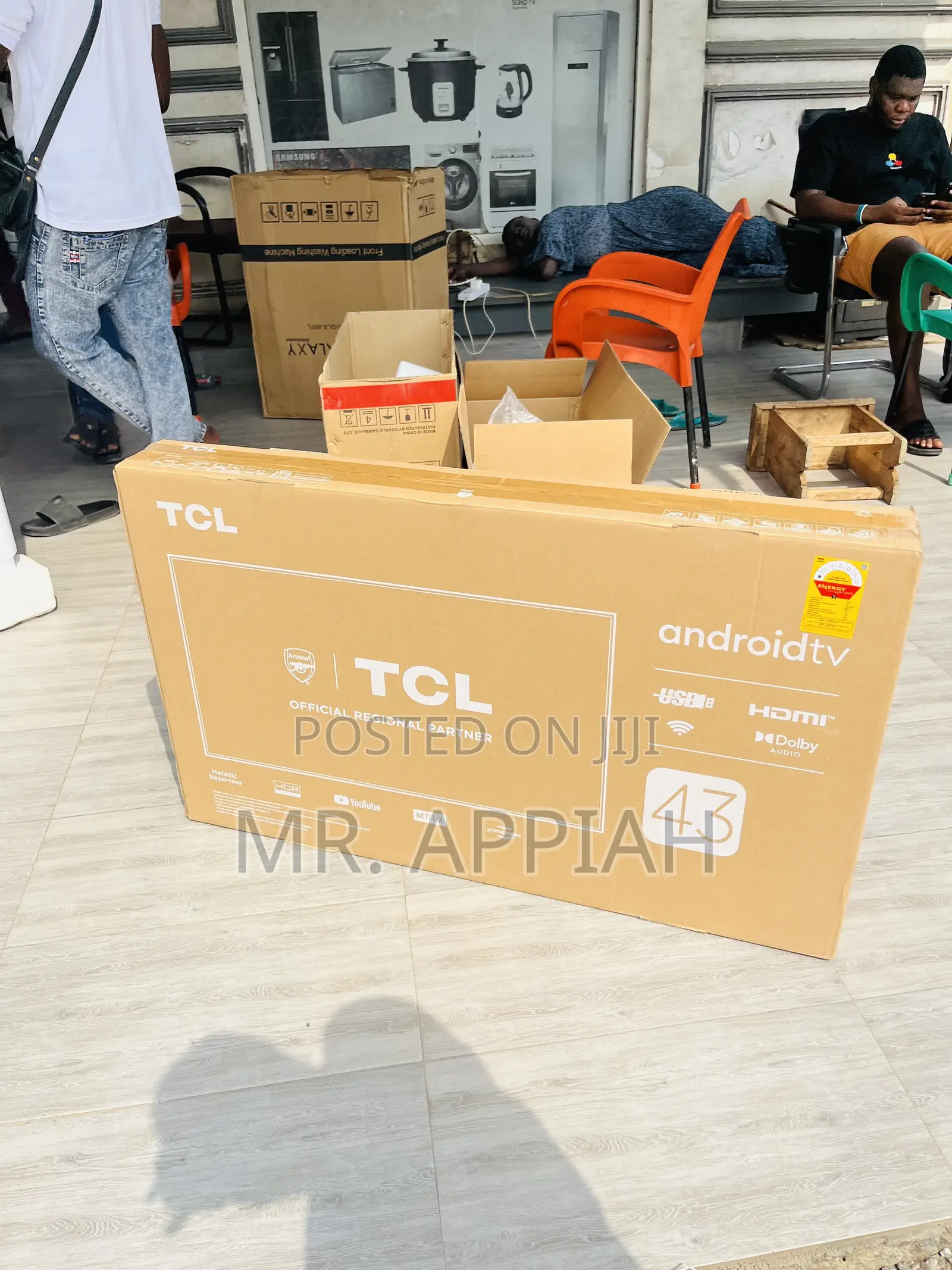 Latest and Affordable TCL 43s4500 43” HDR Smart Screen Tv.
