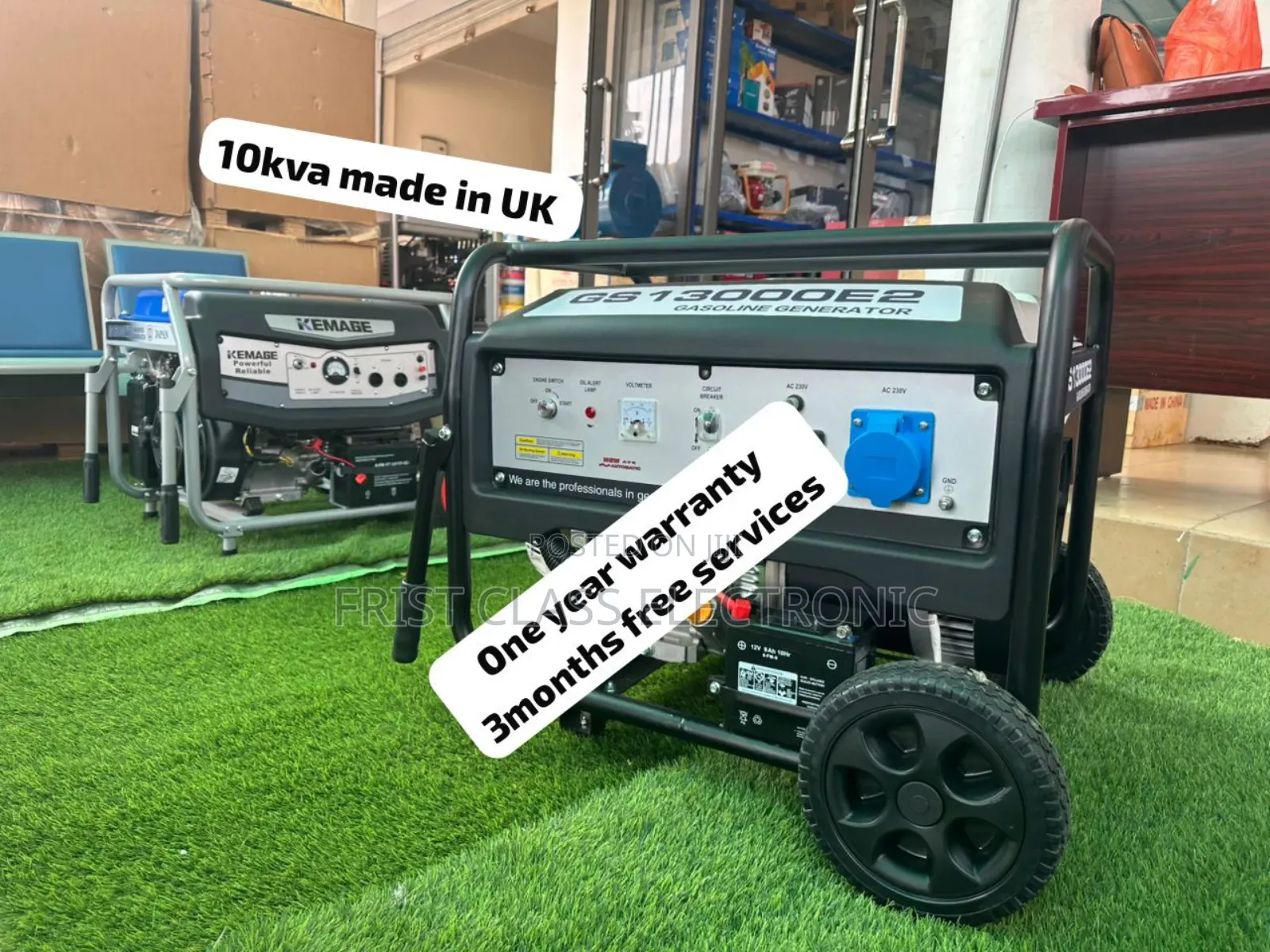 10.1kva UK Model Generator Petrol 10kva 13000w