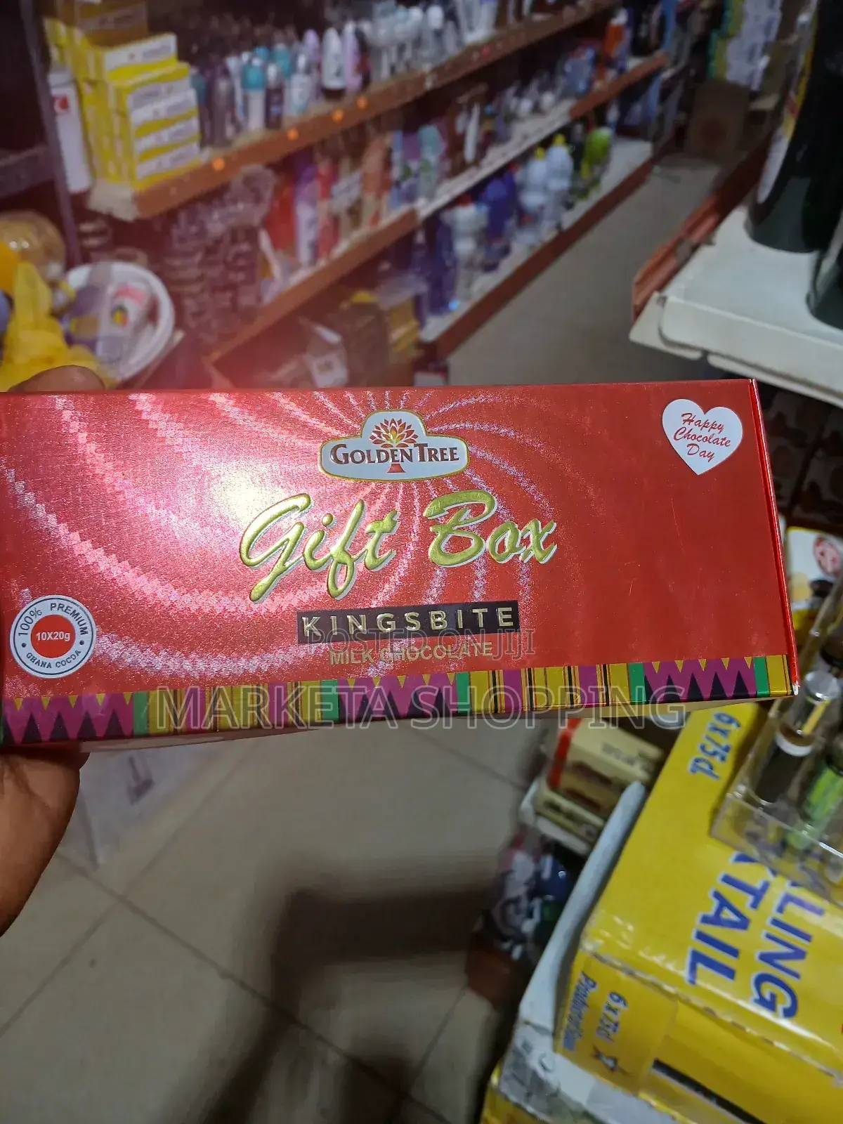 Kingsbite Milk Chocolate Gift Box 20gx10