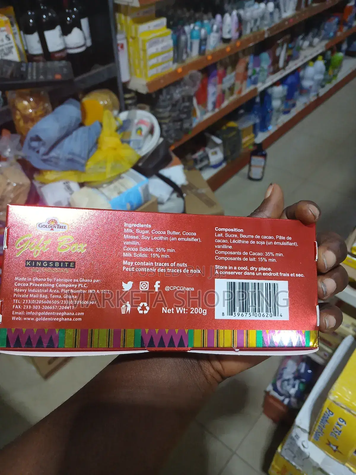 Kingsbite Milk Chocolate Gift Box 20gx10