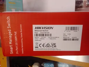 24-Port Poe Switch Hikvision