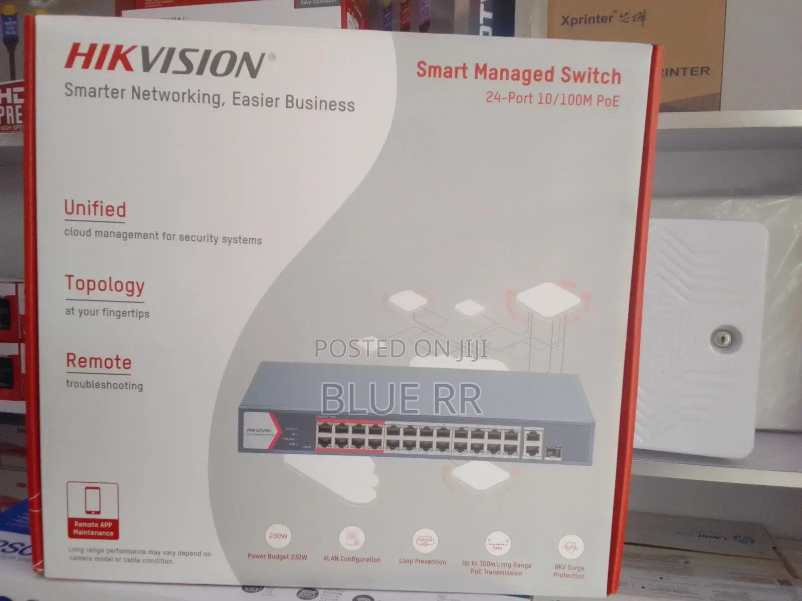 24-Port Poe Switch Hikvision