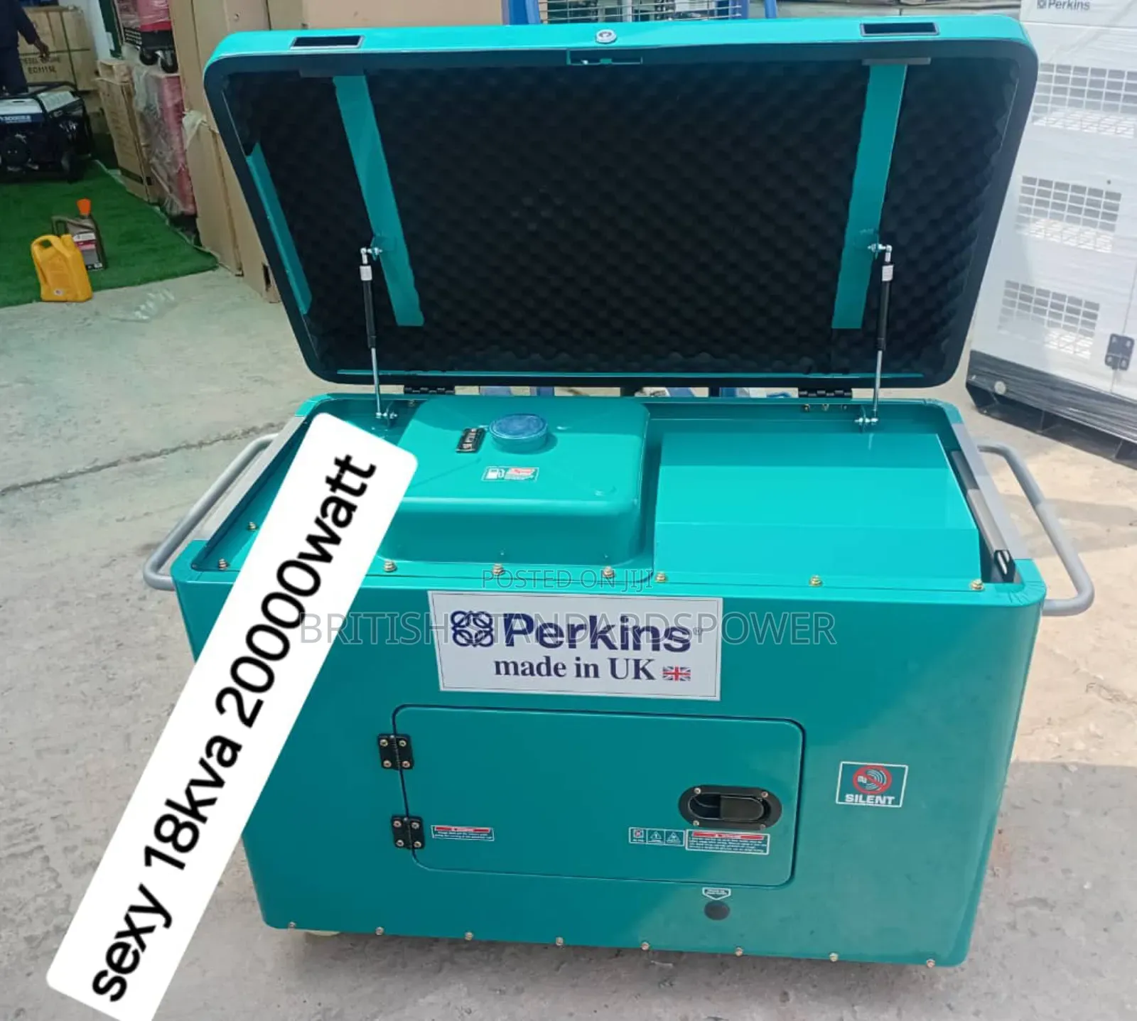 Heavy Duty 18kva Diesel Genset With 100% Copper Engine