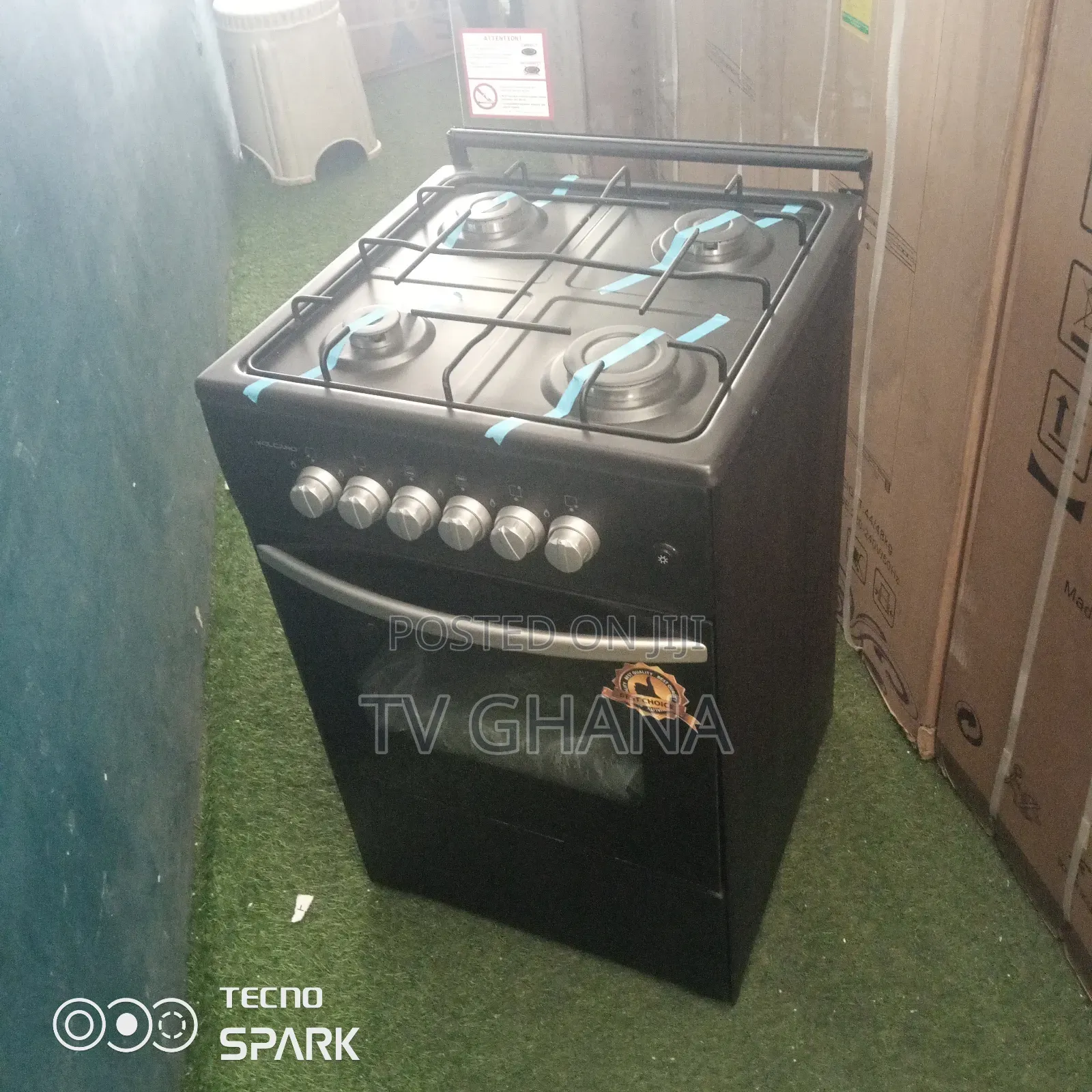 Super Quality 4 Burner Gas Cooker Volcano 50*50 Gas Cooker