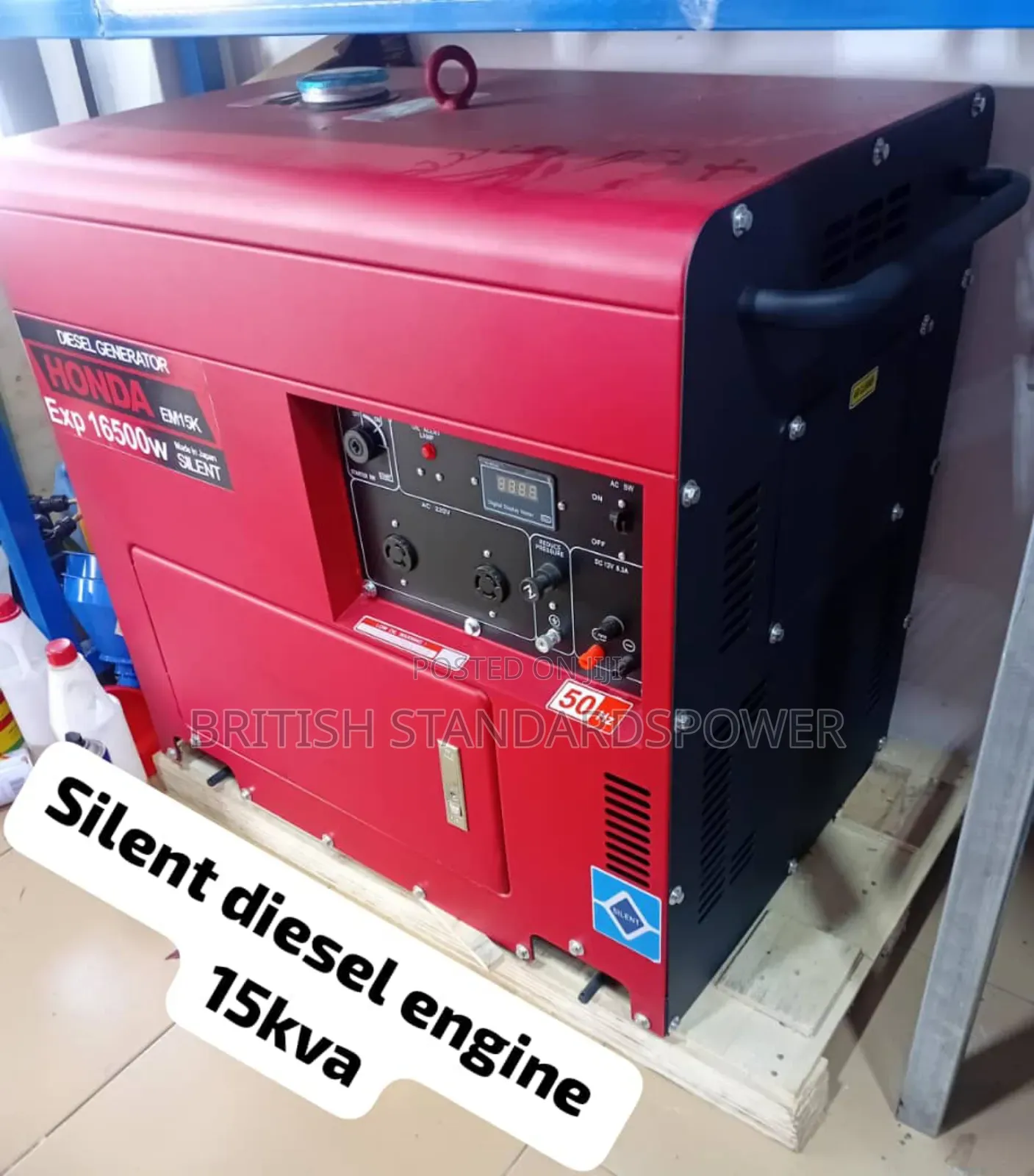 Supper Efficient 15kva Genset With Coolant Engine