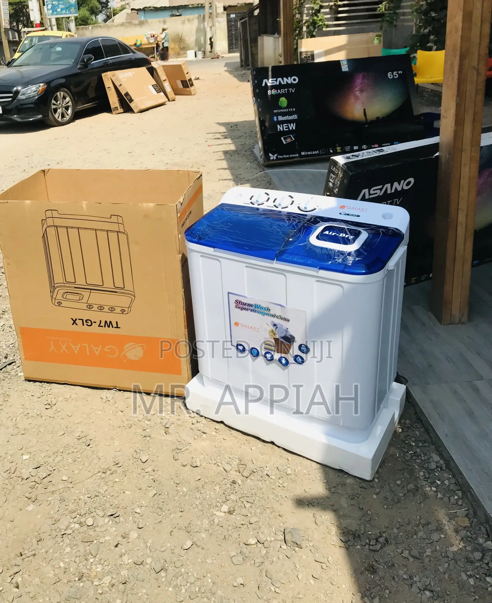 Effortless Cleaning Galaxy 5kg Top Load Washing Machine.