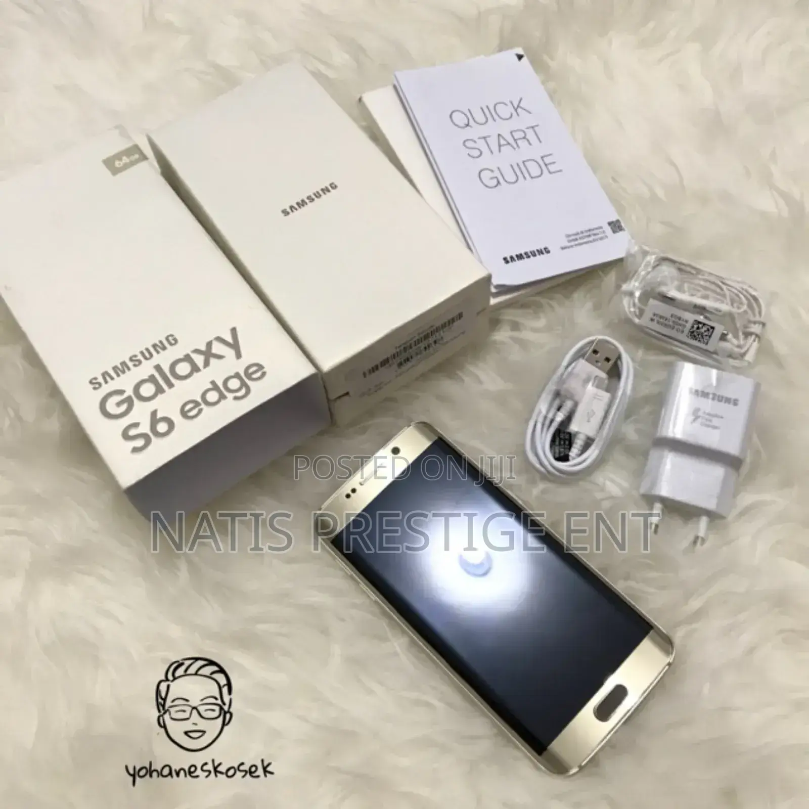 New Samsung Galaxy S6 edge 32 GB Black