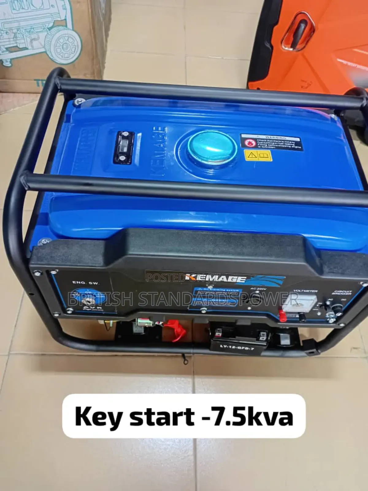 Supper Efficient 7.5kva Petrol Genset With Long Durability