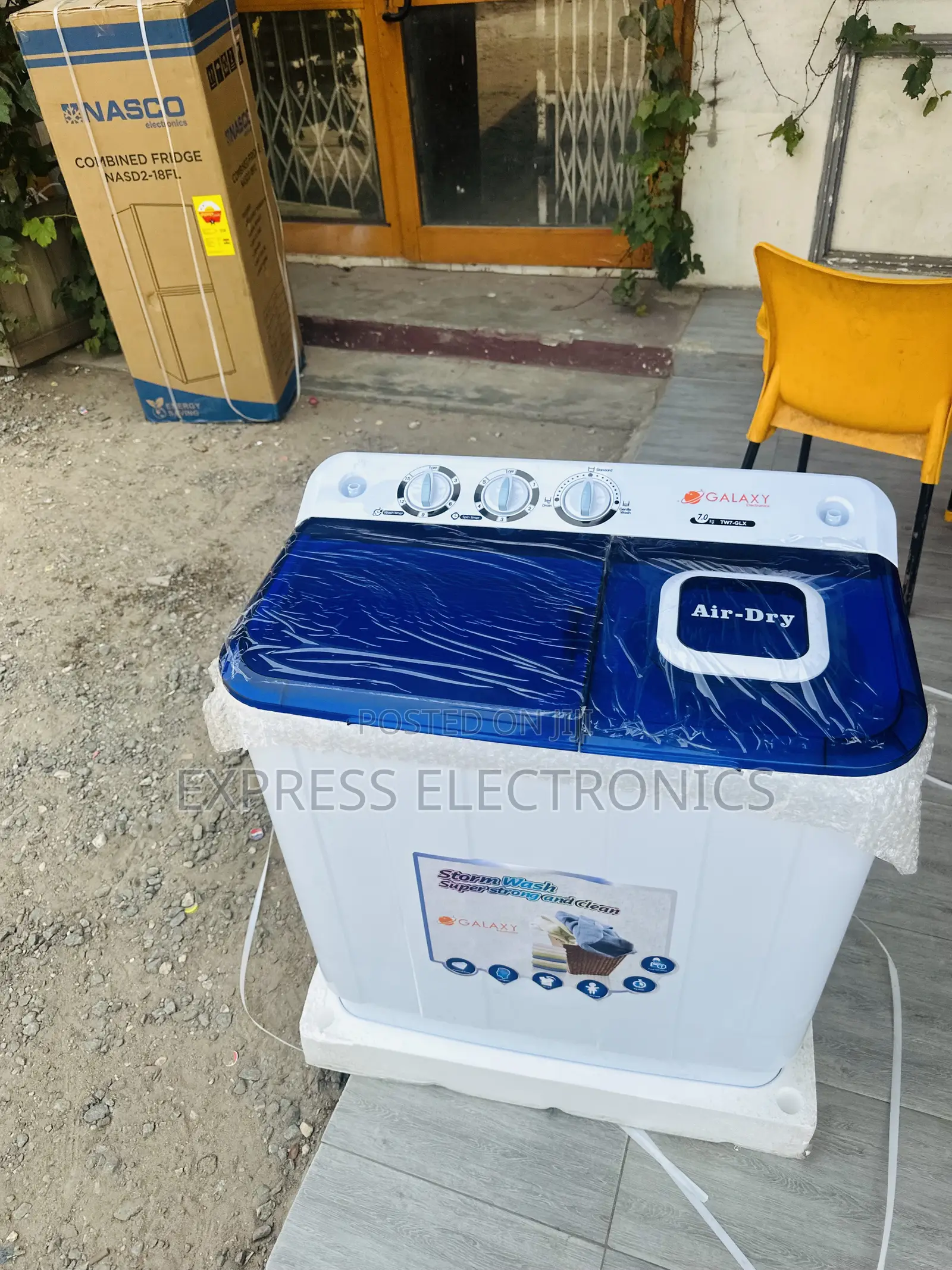 Full Plastic Body WM Topload Twintub Galaxy 7kg