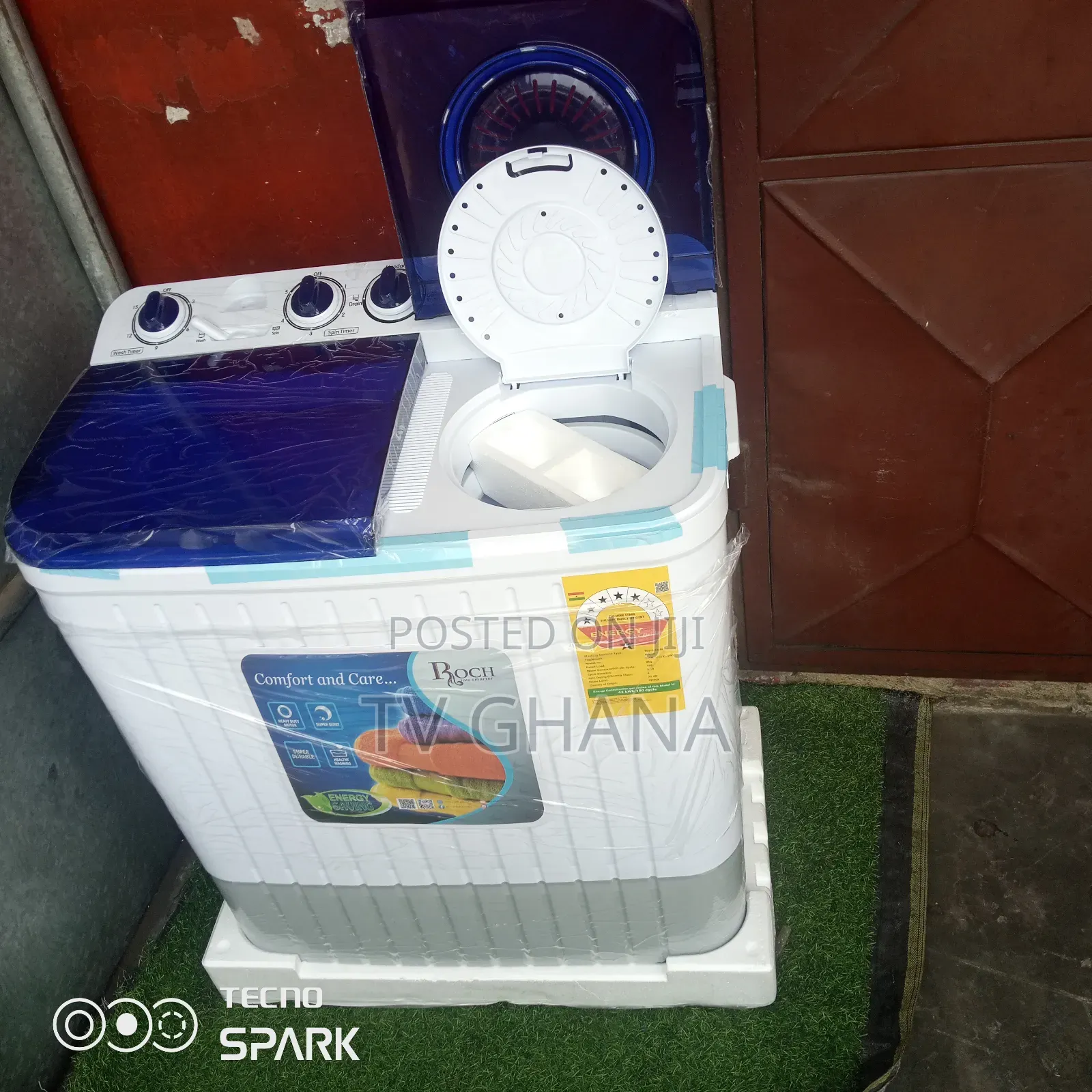 Good Roch Washing Machine 9kg Washing Machine Semi-Automic