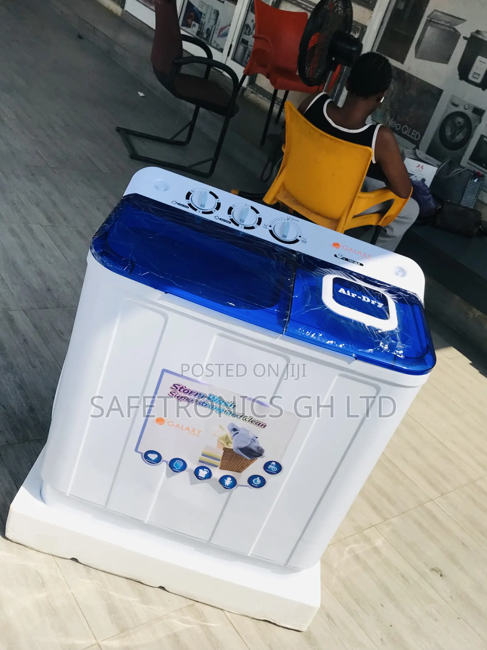 Fabulous Spin 5kg Topload Galaxy Semiauto Washer