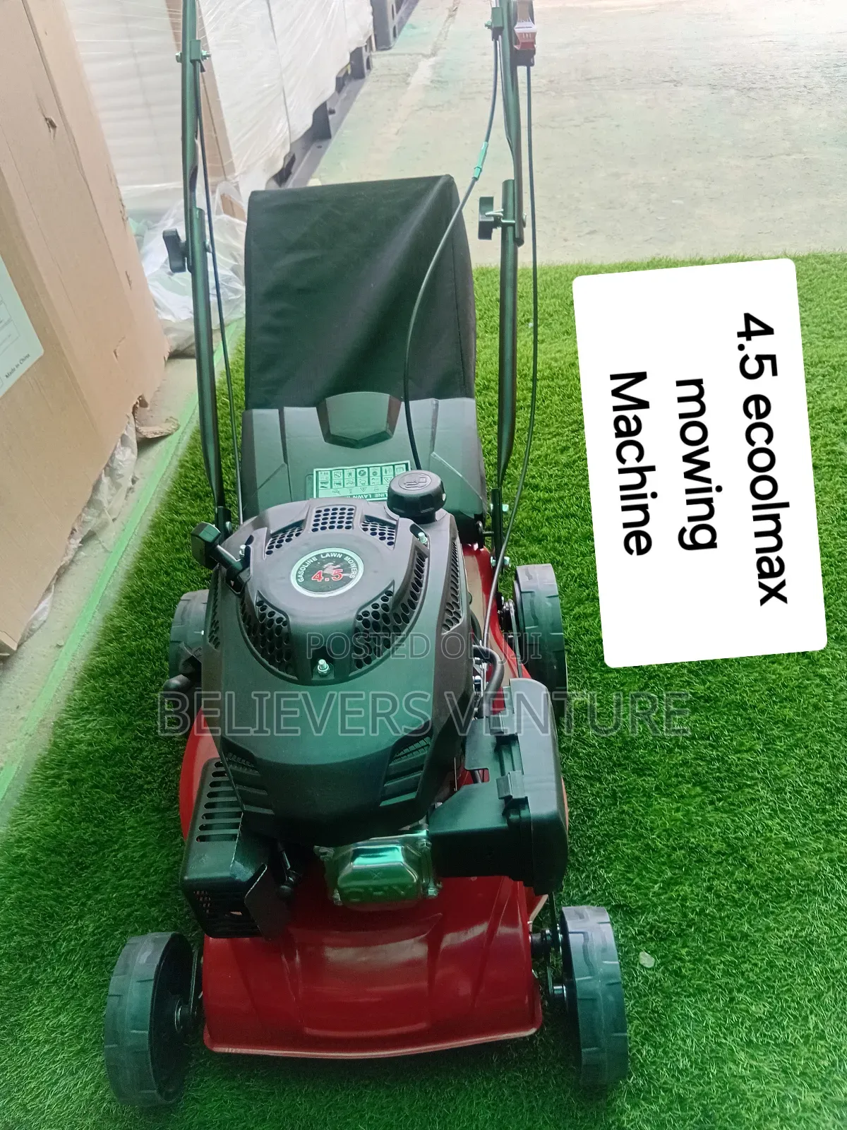 Portable and Powerful 4.5 Lawn Mowing Machine