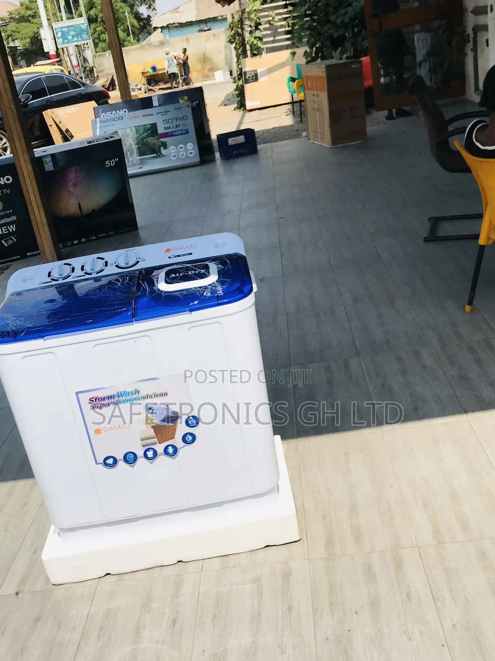 Gray Quality Wash 5kg Galaxy Semiauto Topload Washer