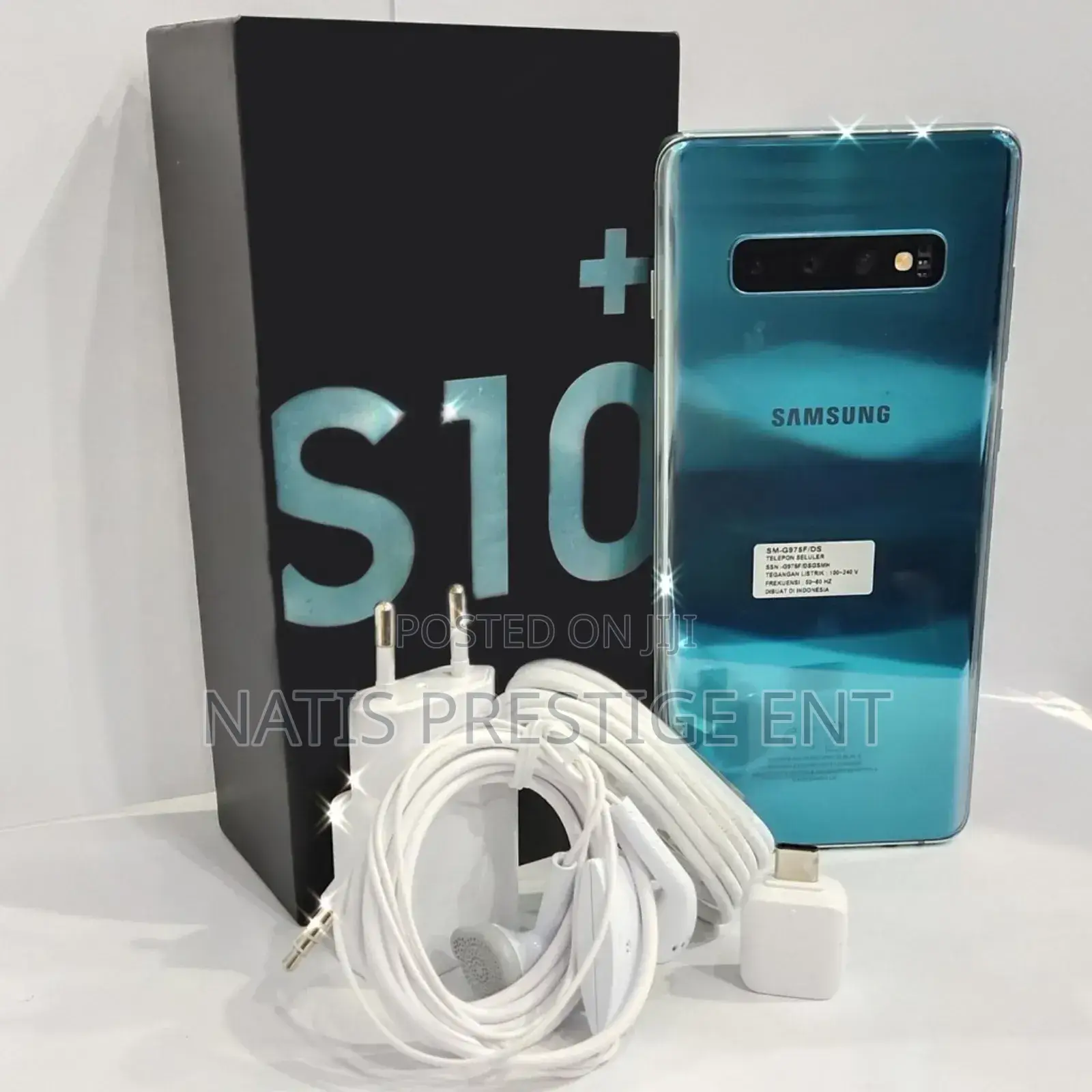 New Samsung Galaxy S10 Plus 128 GB Blue