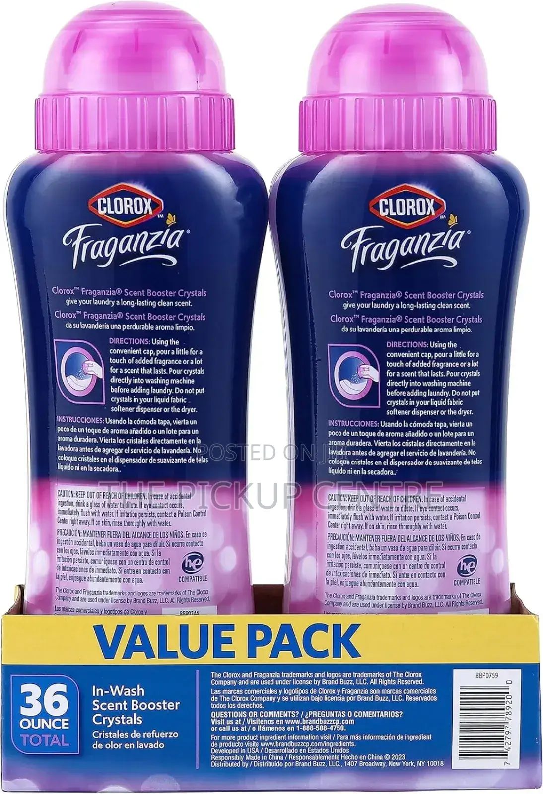 Clorox Fragranzia Spring 510g 180 Per Piece 360 for 2