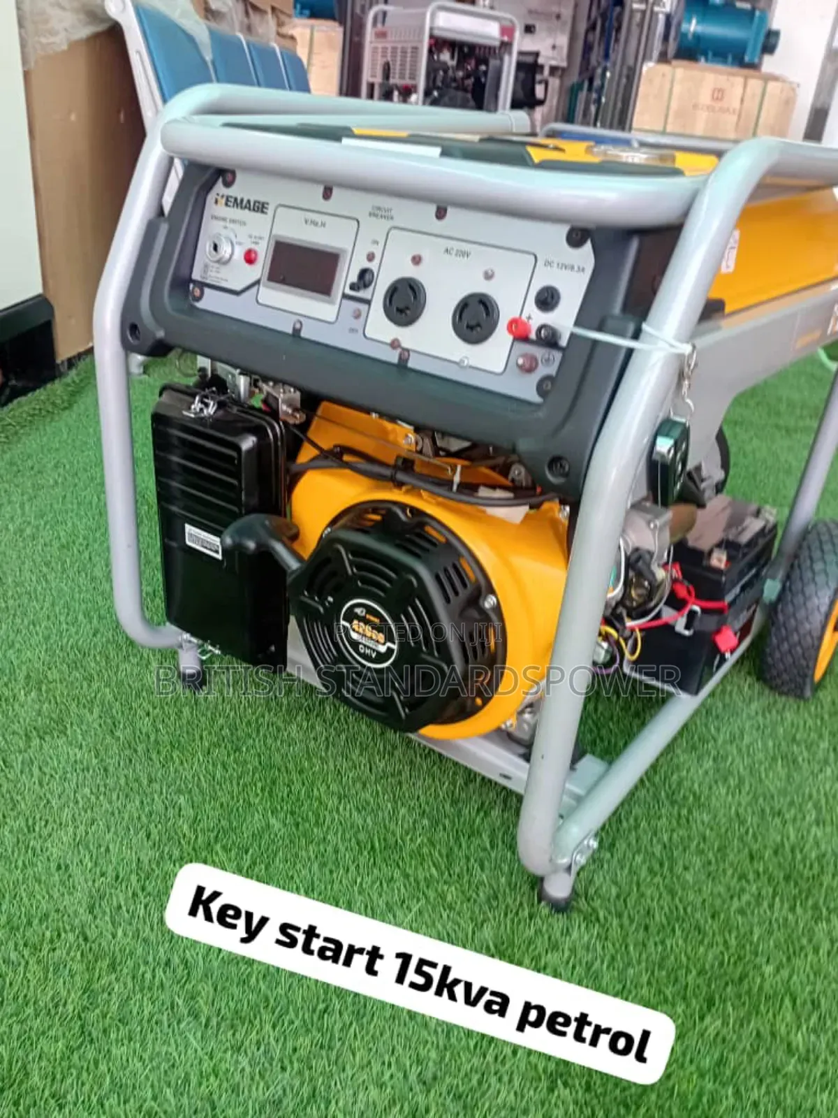 Supper Efficient 15kva Genset With 100% Copper Engine