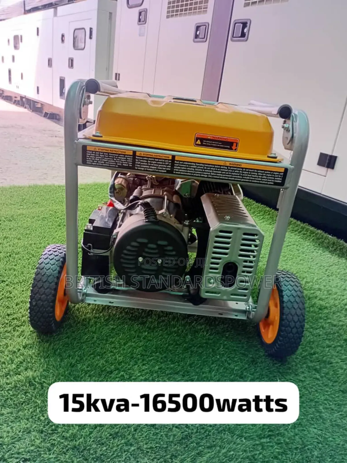 High Capacitated 15kva Genset With 16500watt