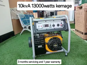 Reputable 10kva Kemage Petrol 13000watts Silent Genset 10kva