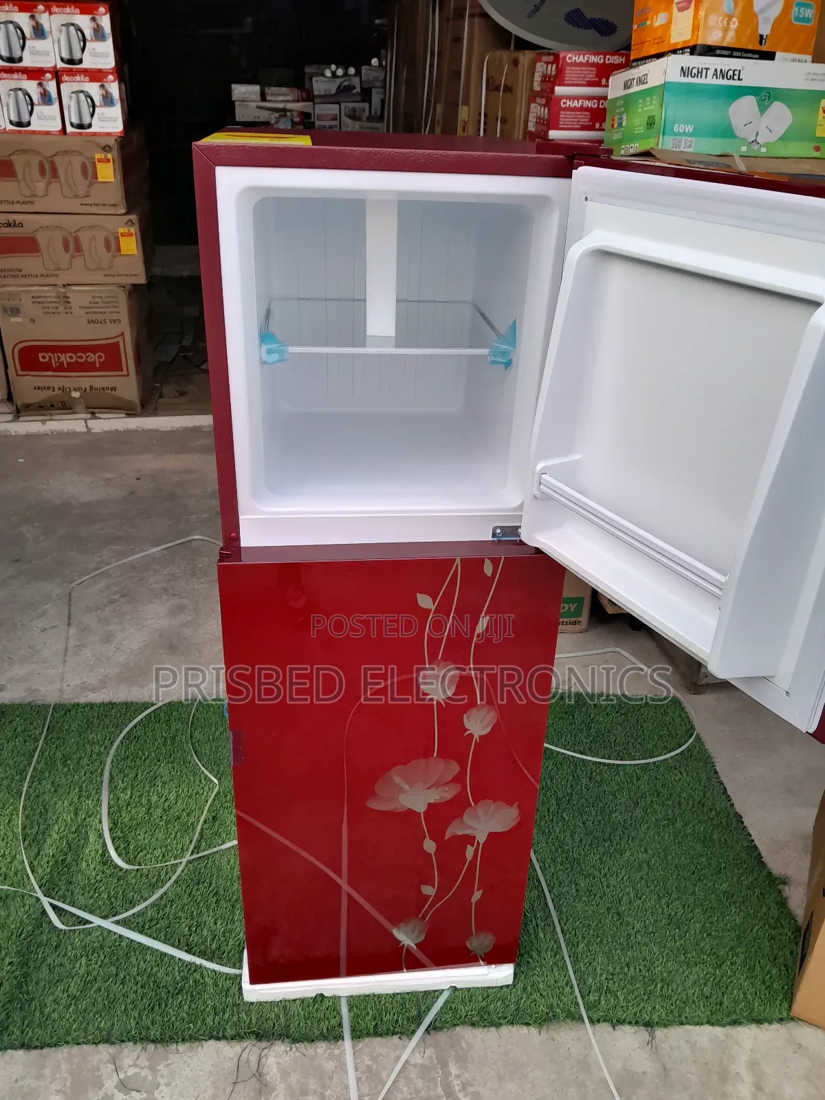 Pearl Double Door Fridge 138 Litres