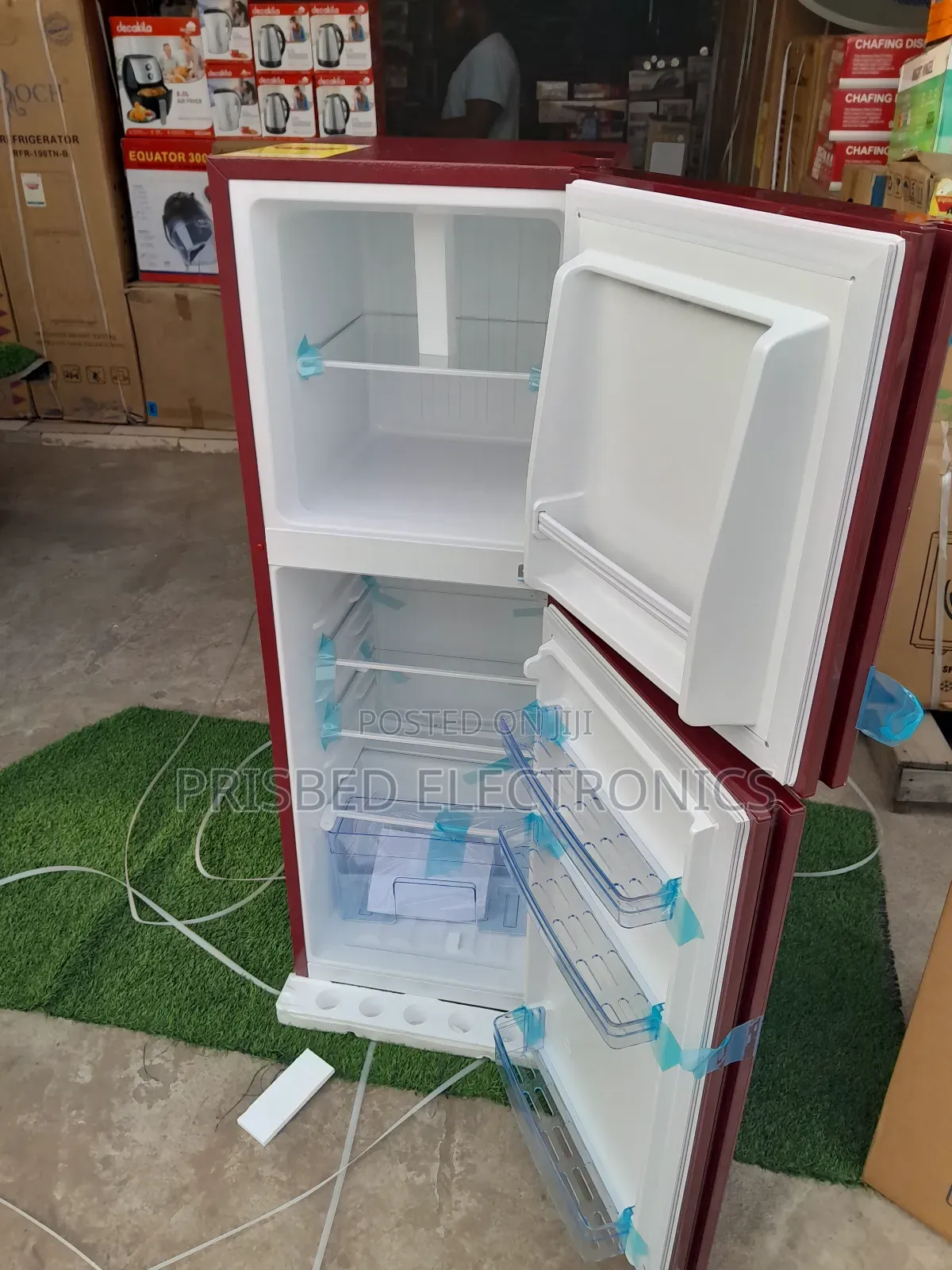 Pearl Double Door Fridge 138 Litres