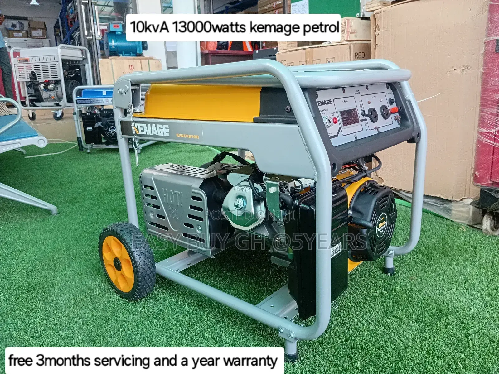 Fuel Save 10kva Kemage 13000watts Petrol Generator 10kva
