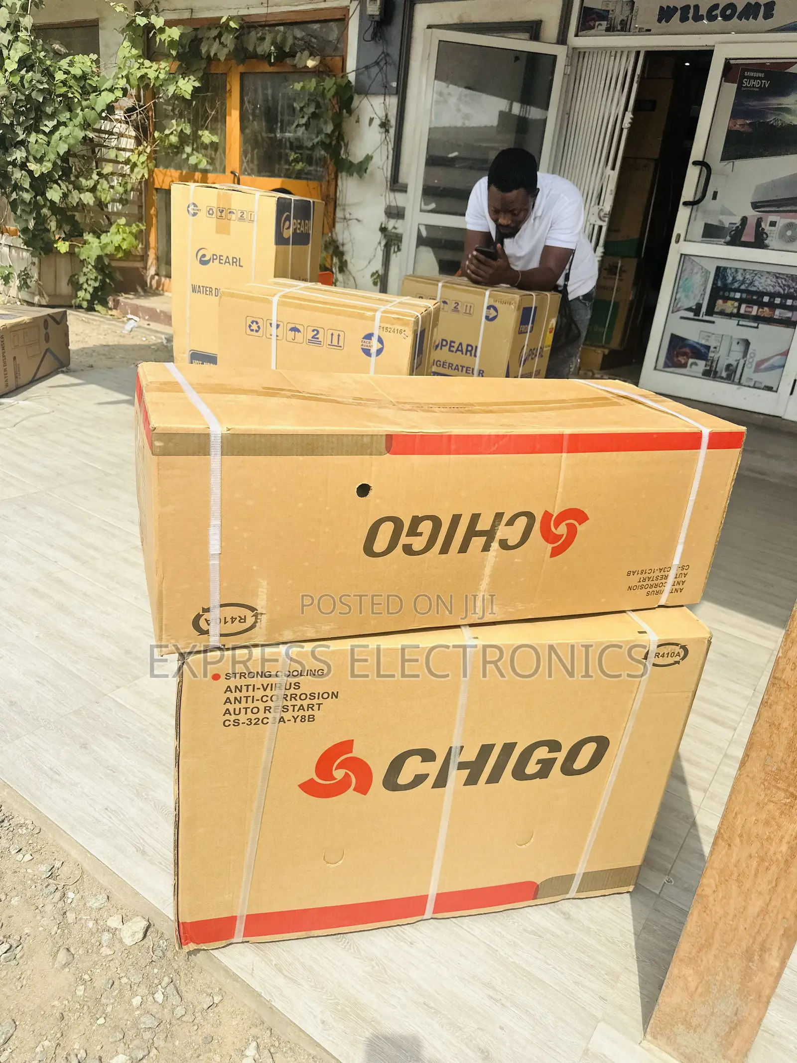 Golden Fin Anti Rust Chigo Split R410 Gas 1.5hp