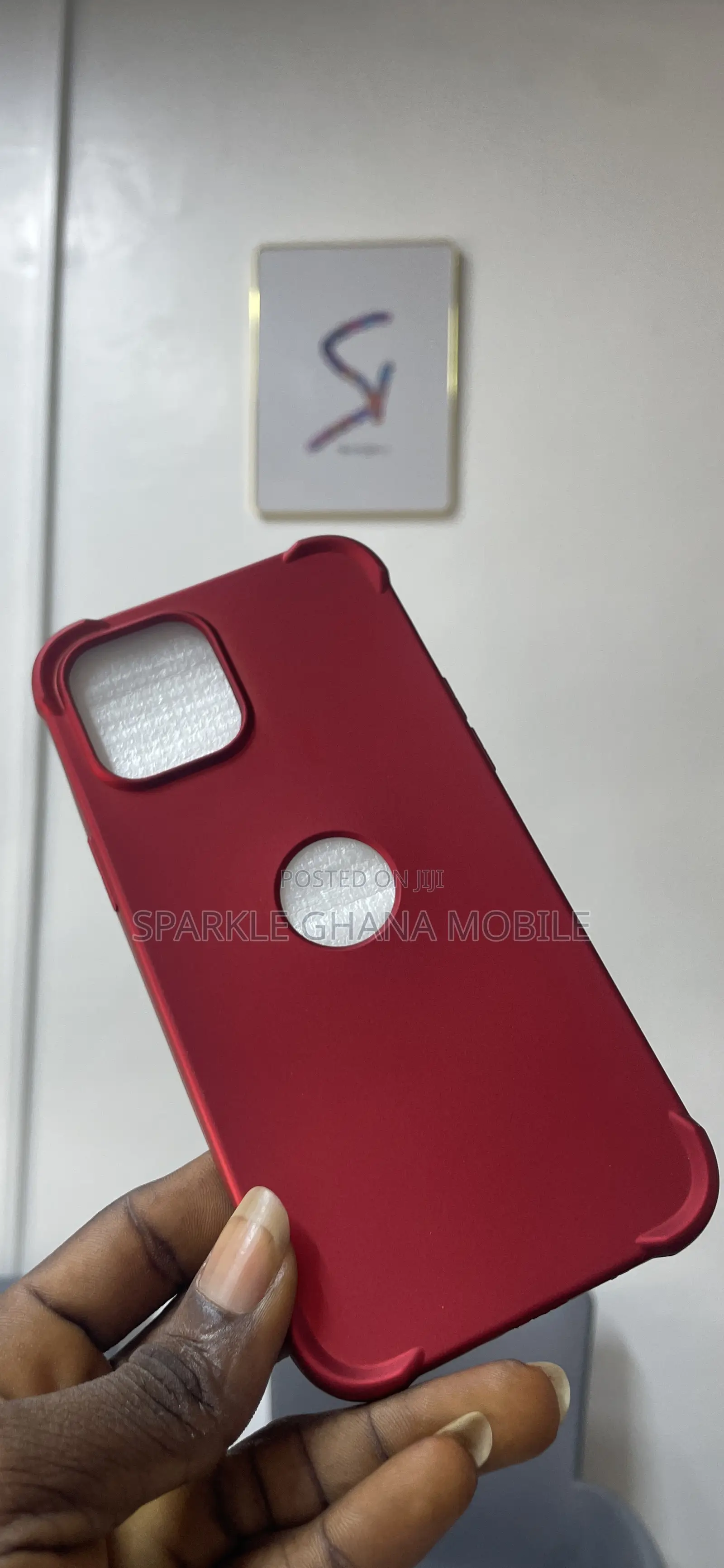 iPhone 12 Pro Max Red Cover Case
