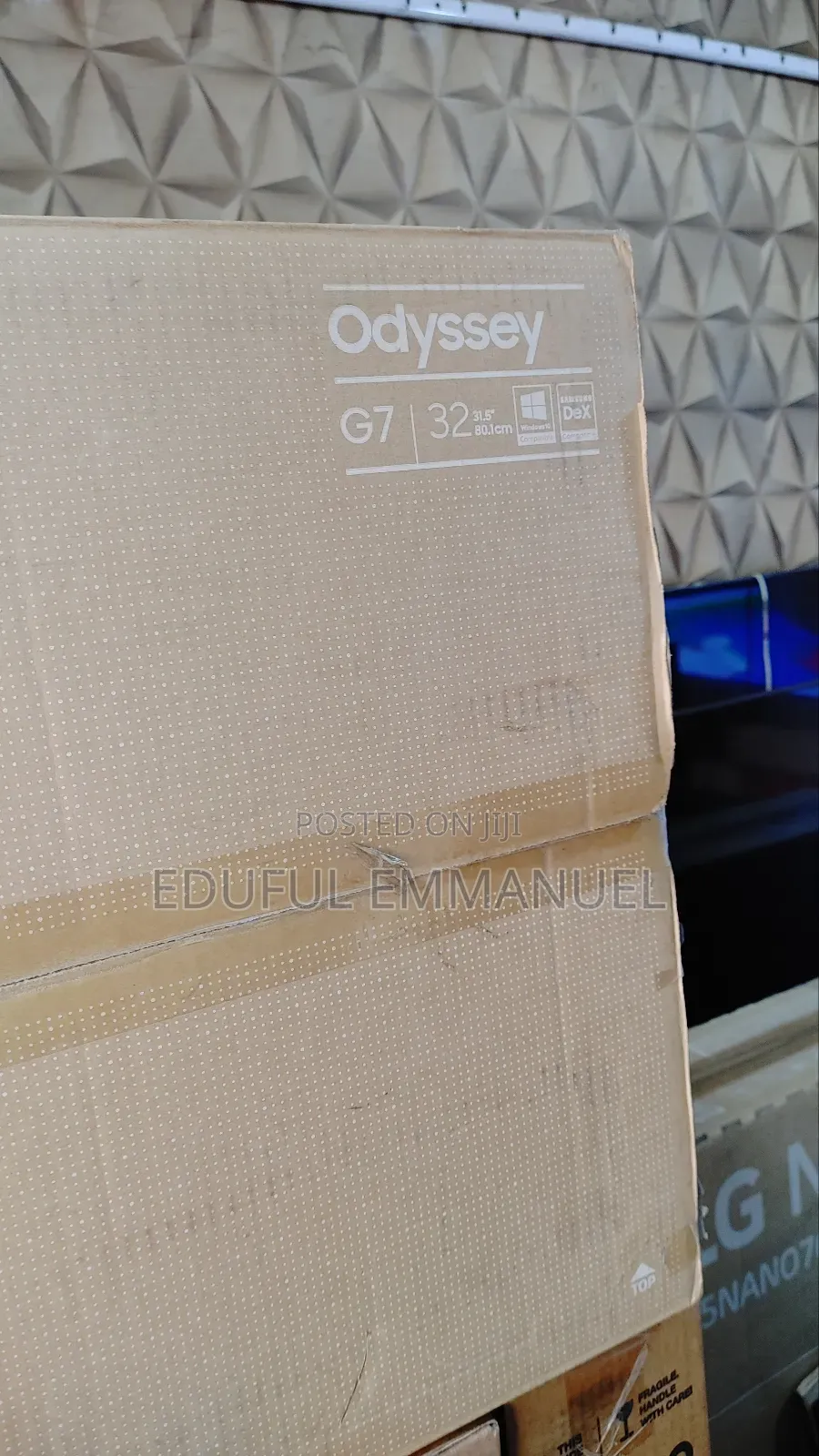 Samsung 32" Odyssey G7 UHD IPS G70B 144hz Gaming Monitor