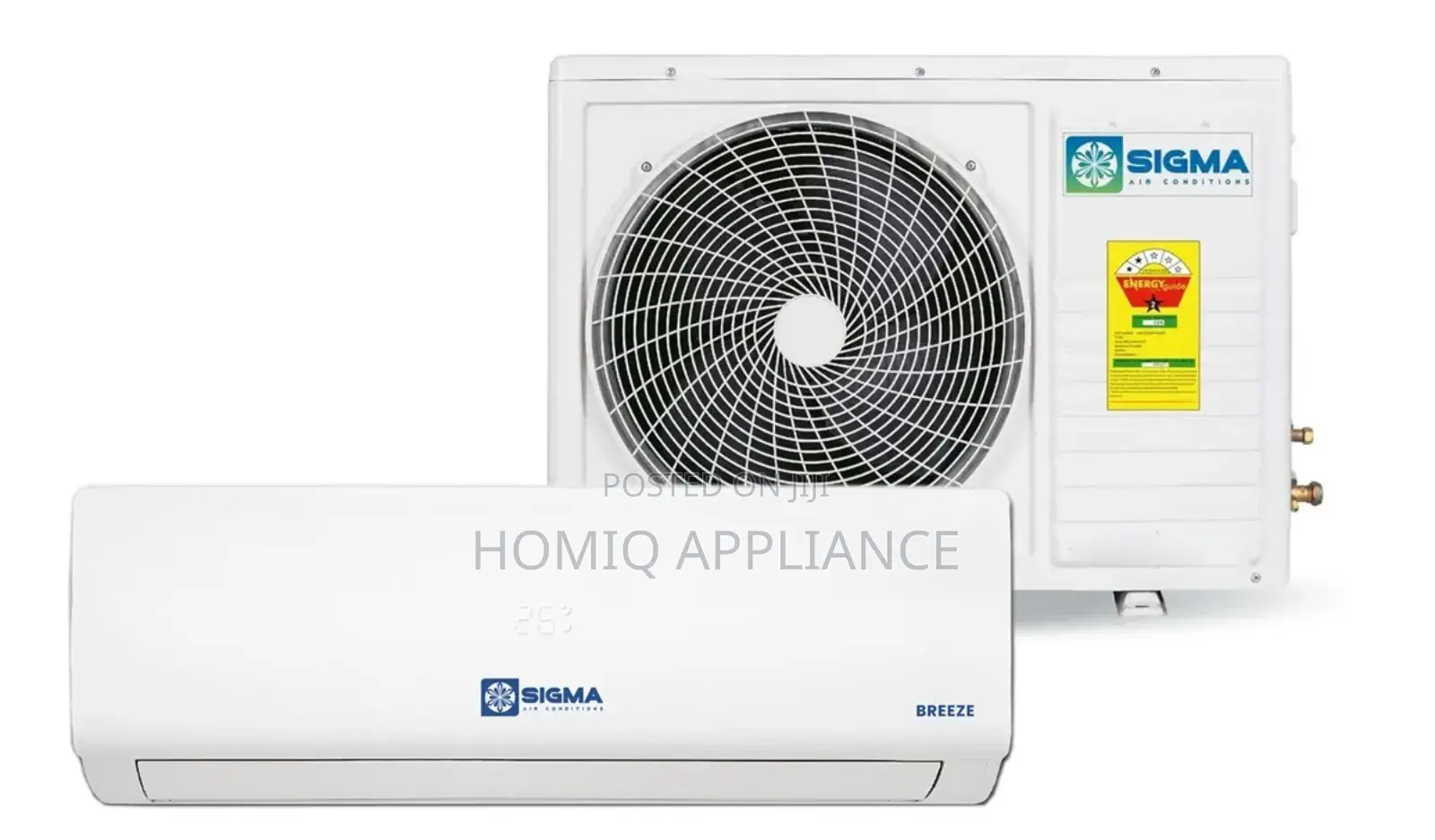 Sigma 1.5hp R410 Aircondition Split Type