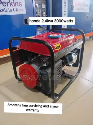 Simple 2.4kva Honda Petrol Generator 3000w 2.4kva