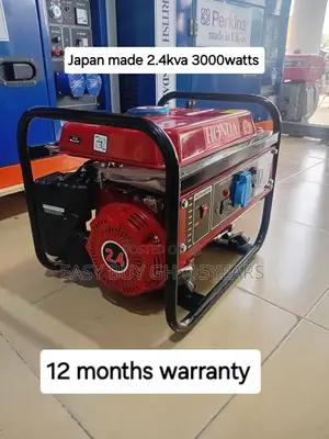 Exceptional 2.4kva 3000watts Honda Petrol Generator 2.4kva