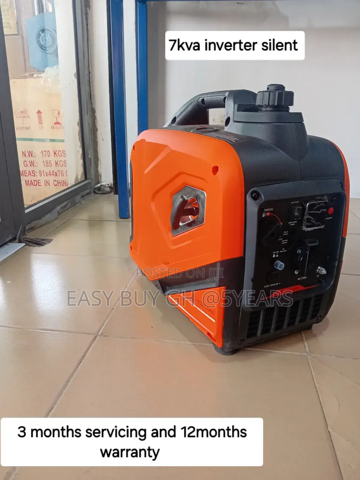 7kva Economical Ecool Max Petrol Inverter Generator 7kva 8kw