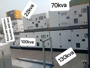 22kva, 70kva ,100kva and 130kva Perkins Generators