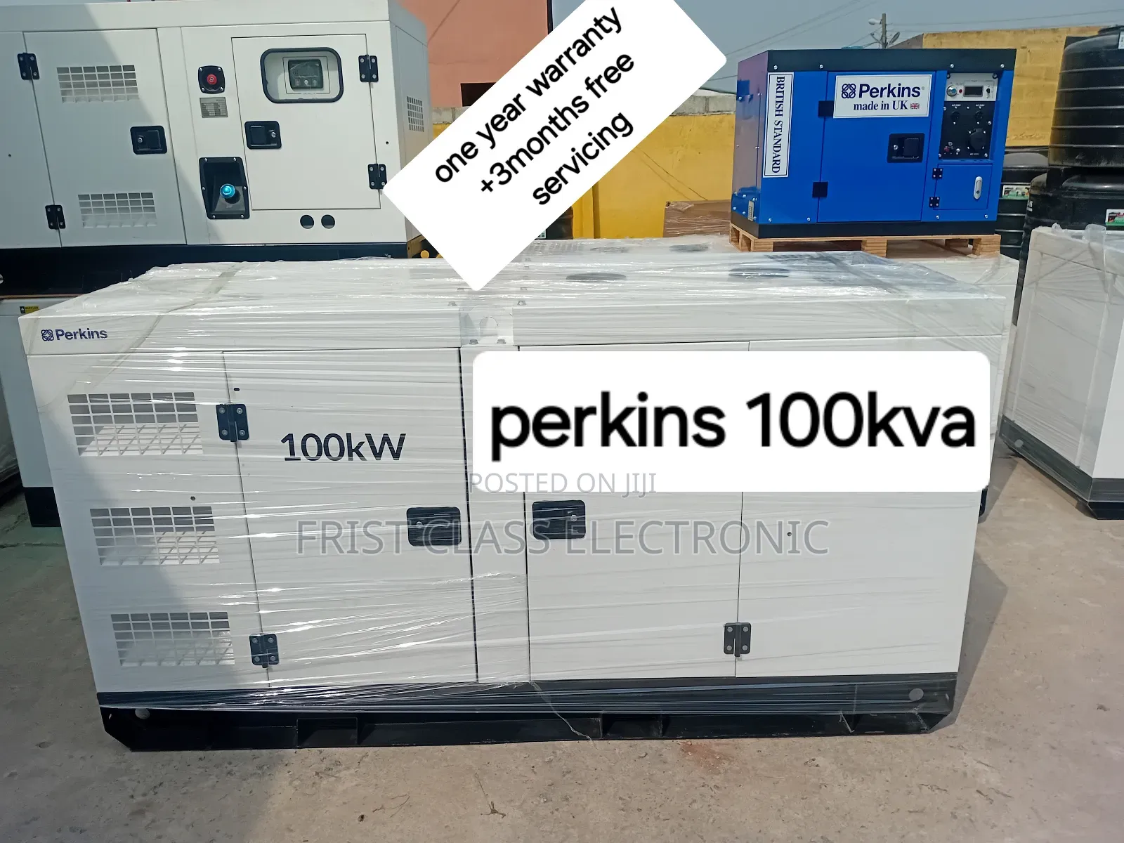 Convenient Power 100kva Perkins Diesel Engine Generator 