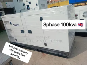 Easy Start 100kva Perkins Diesel Engine 3phase 100kva