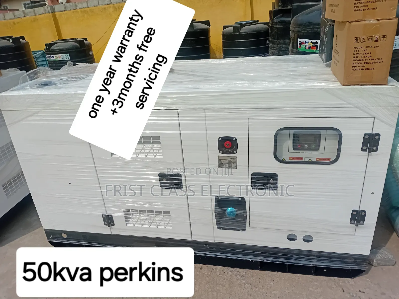 Emergency Power Generator 50kva Perkins Diesel Engine 50kva
