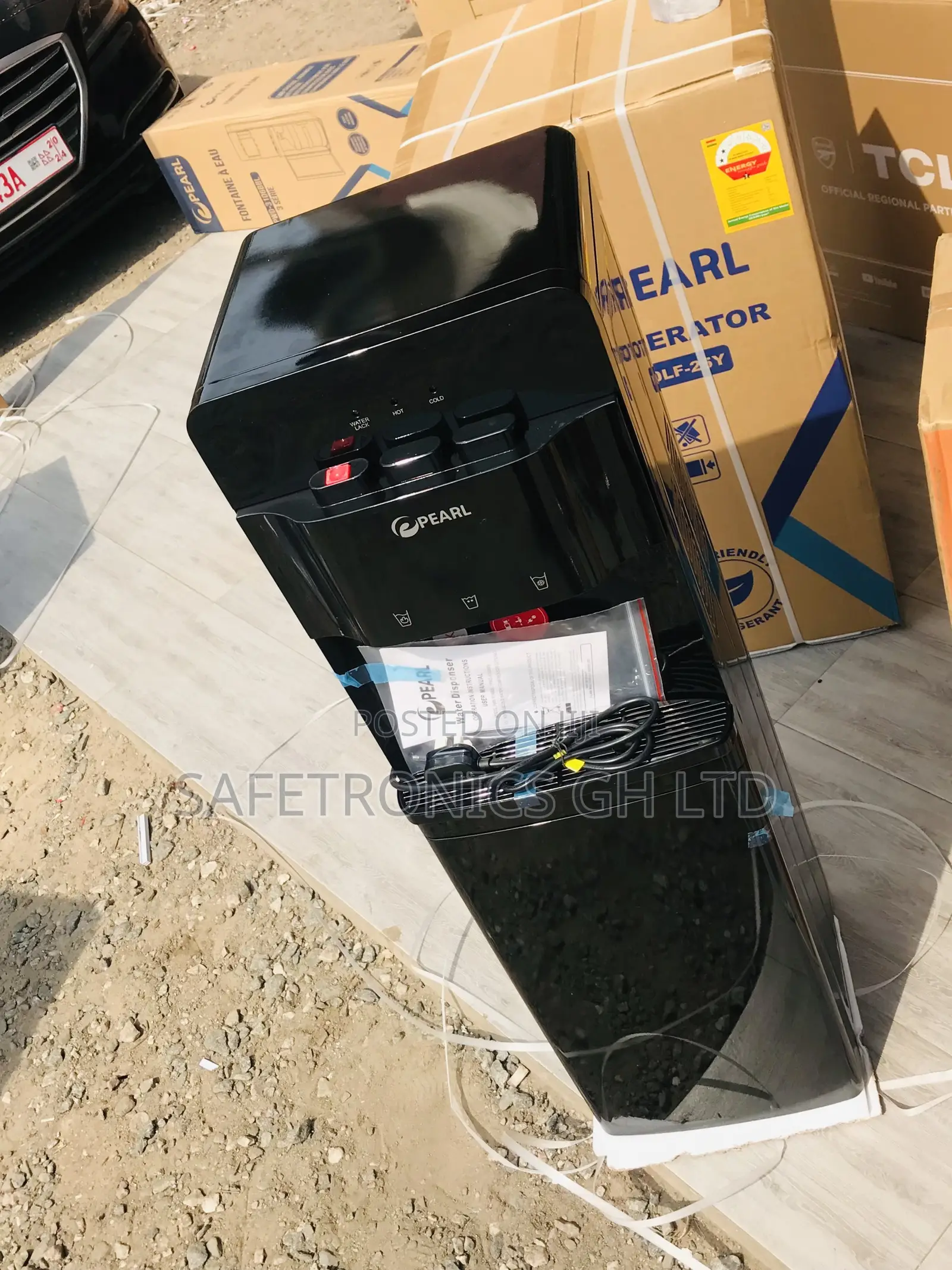 Super New PWD-3106 Black Bottle Down Pearl Water Dispenser