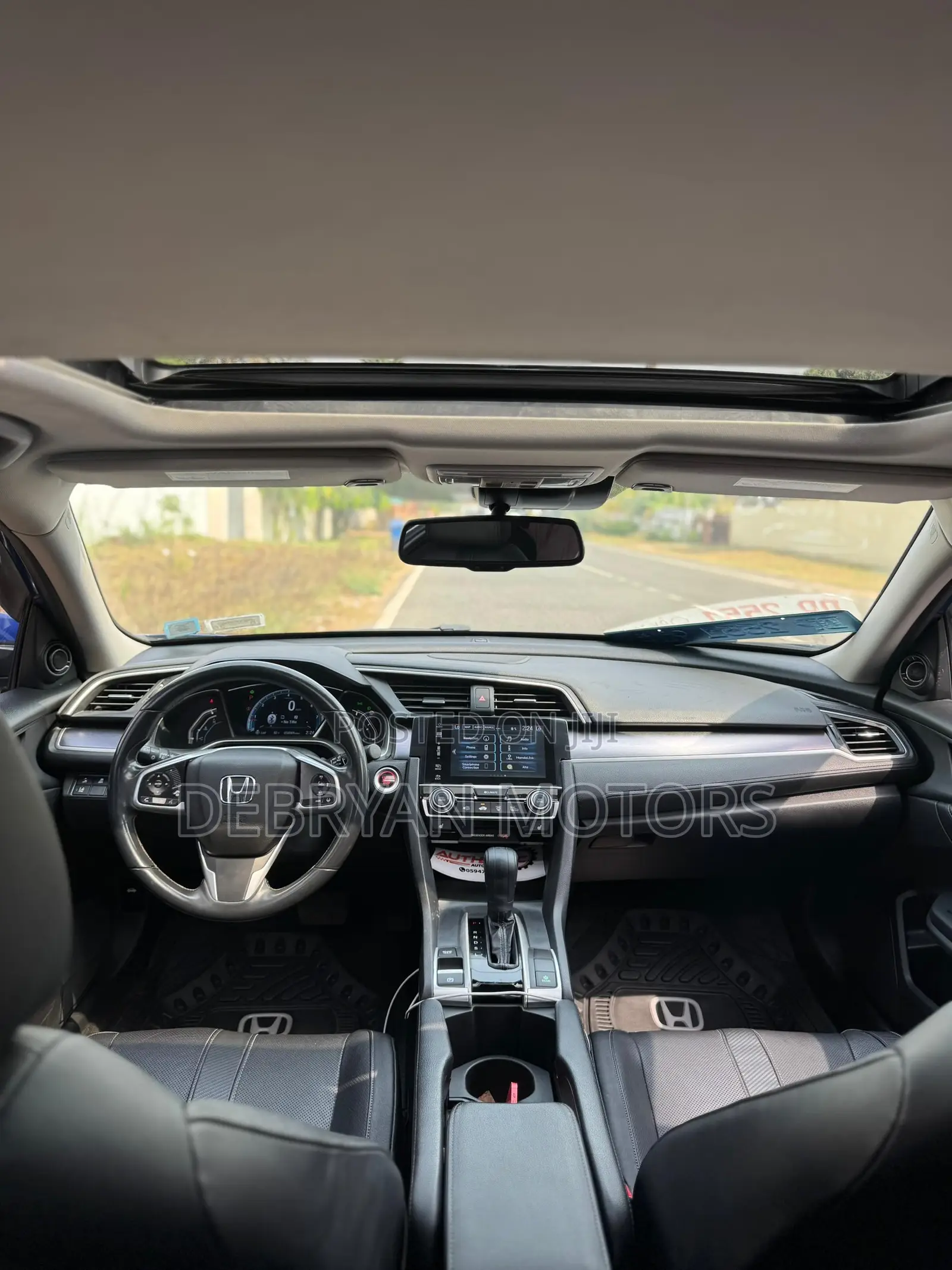 Honda Civic Touring 4dr Sedan (1.5L 4cyl) 2016 Blue