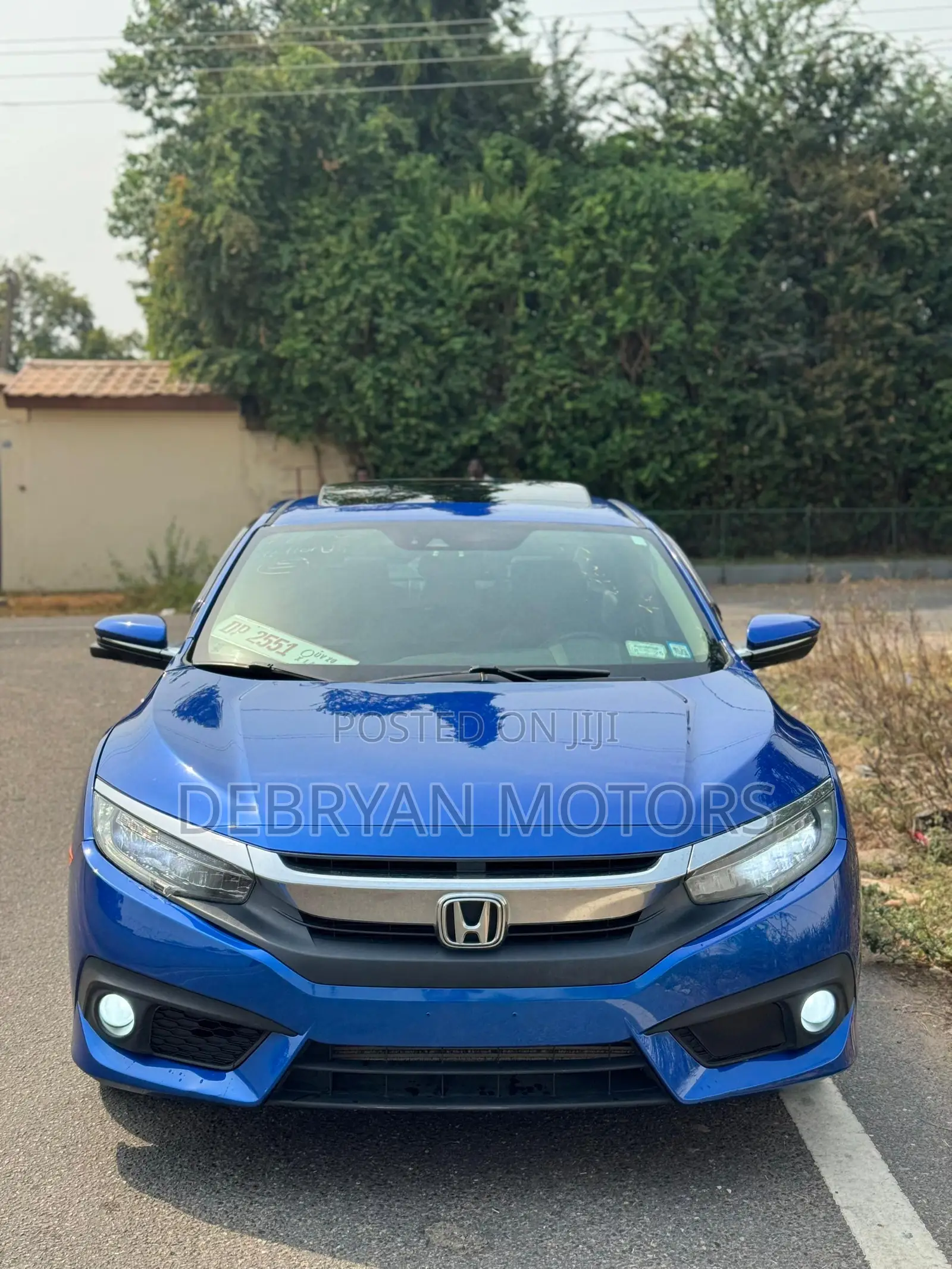Honda Civic Touring 4dr Sedan (1.5L 4cyl) 2016 Blue