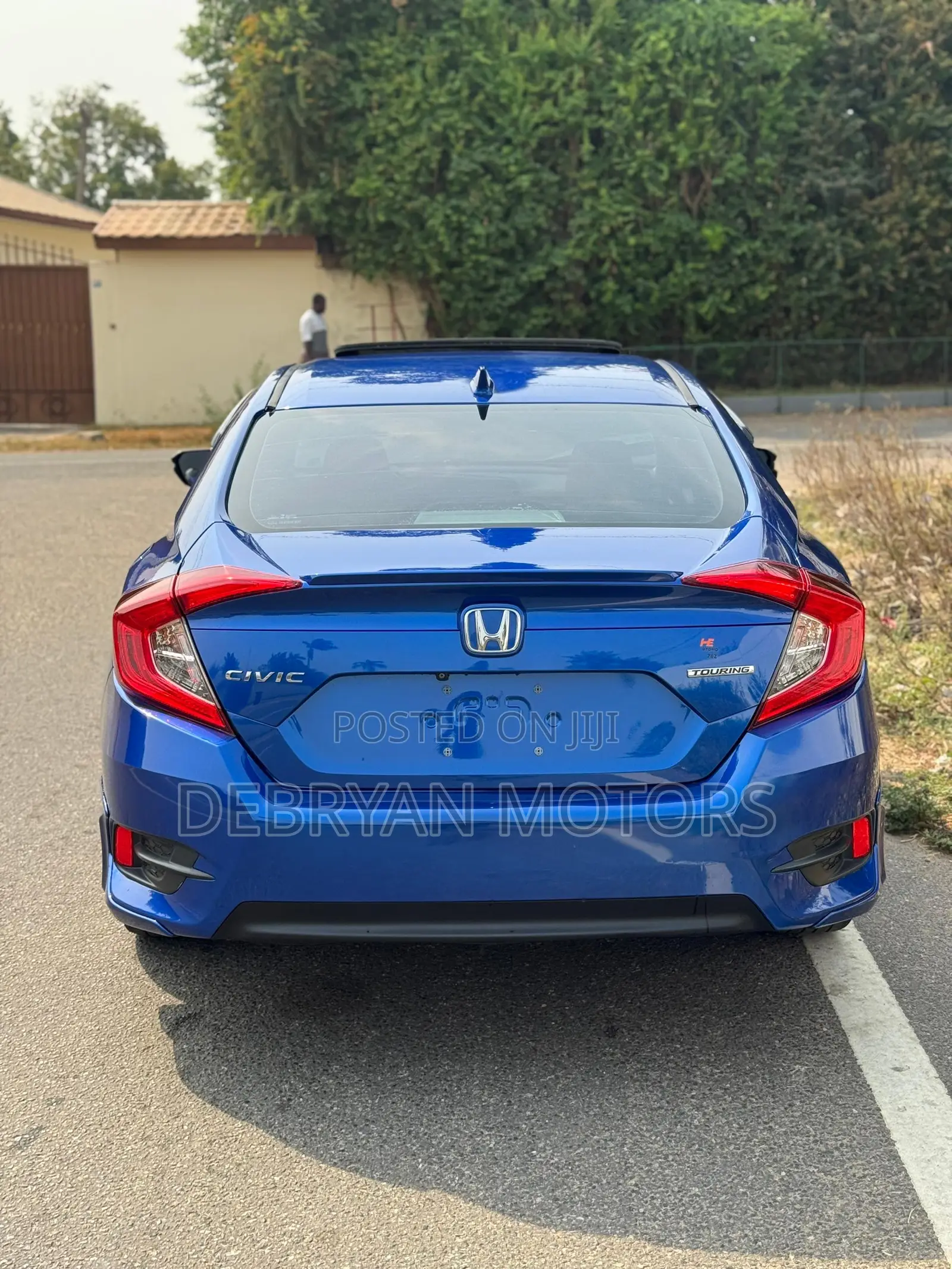 Honda Civic Touring 4dr Sedan (1.5L 4cyl) 2016 Blue