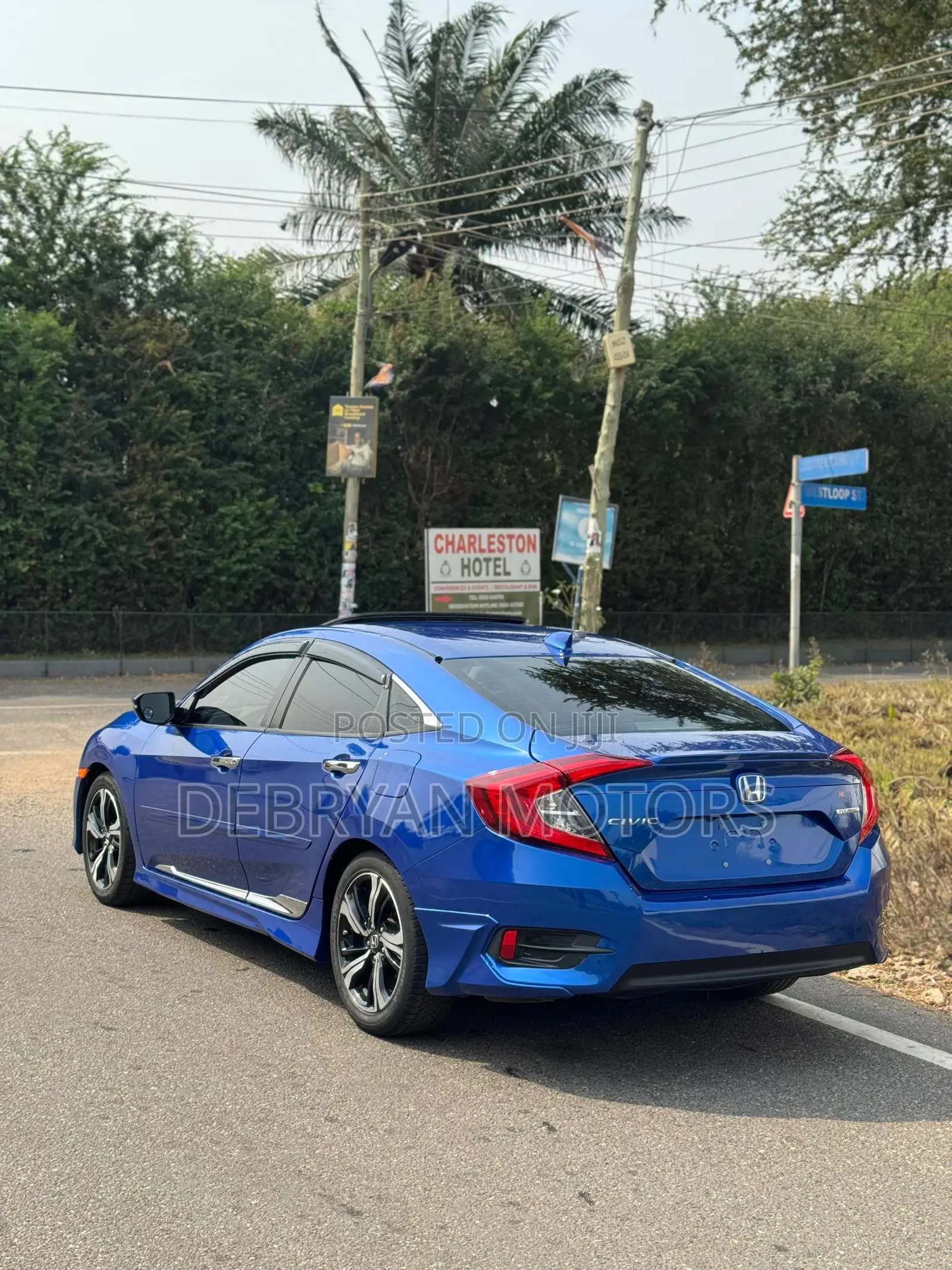 Honda Civic Touring 4dr Sedan (1.5L 4cyl) 2016 Blue