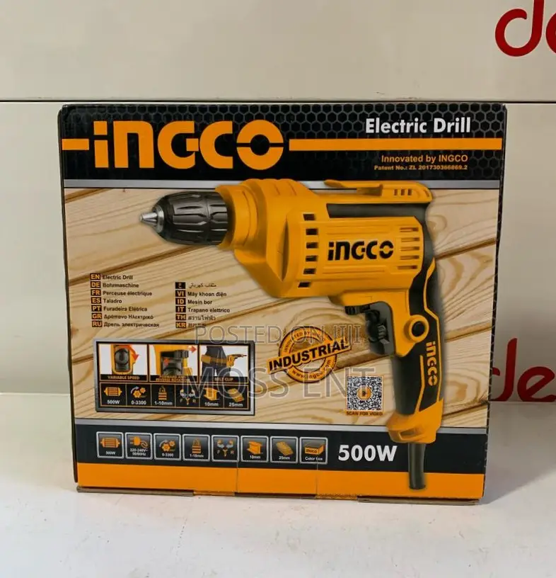 Ingco Electric Drill 500w - Ed500282