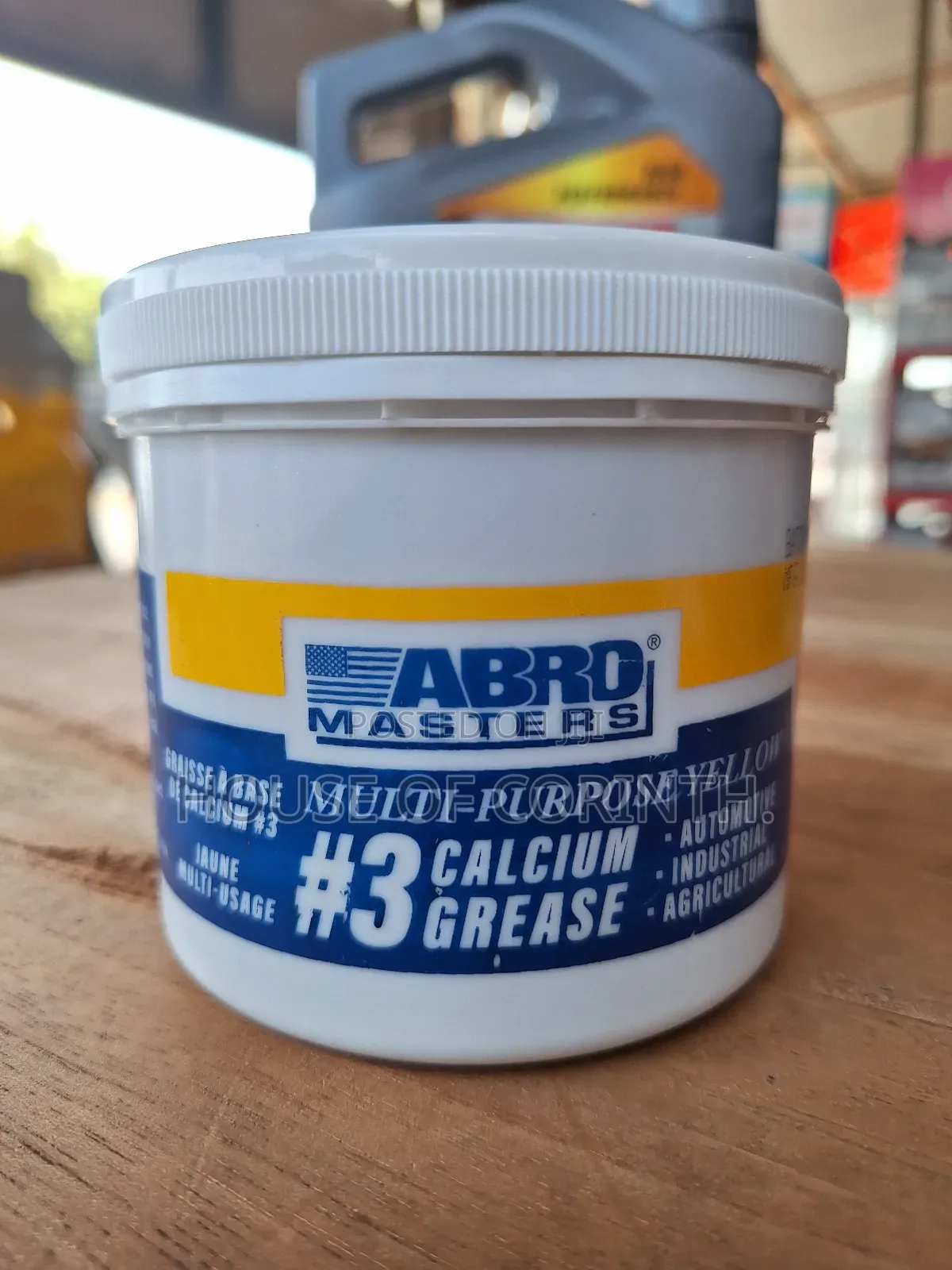 Grease- Calcium, Multi-Purpose Grease. (Yellow) Abro,USA