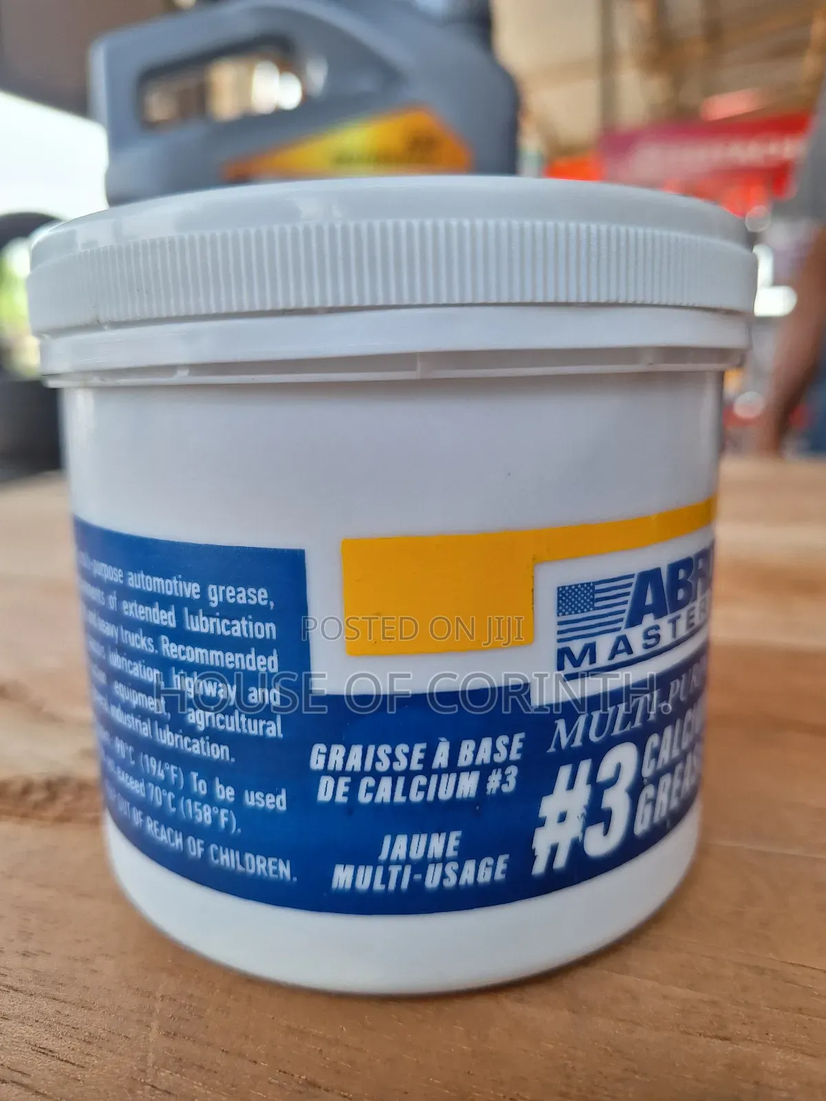 Grease- Calcium, Multi-Purpose Grease. (Yellow) Abro,USA