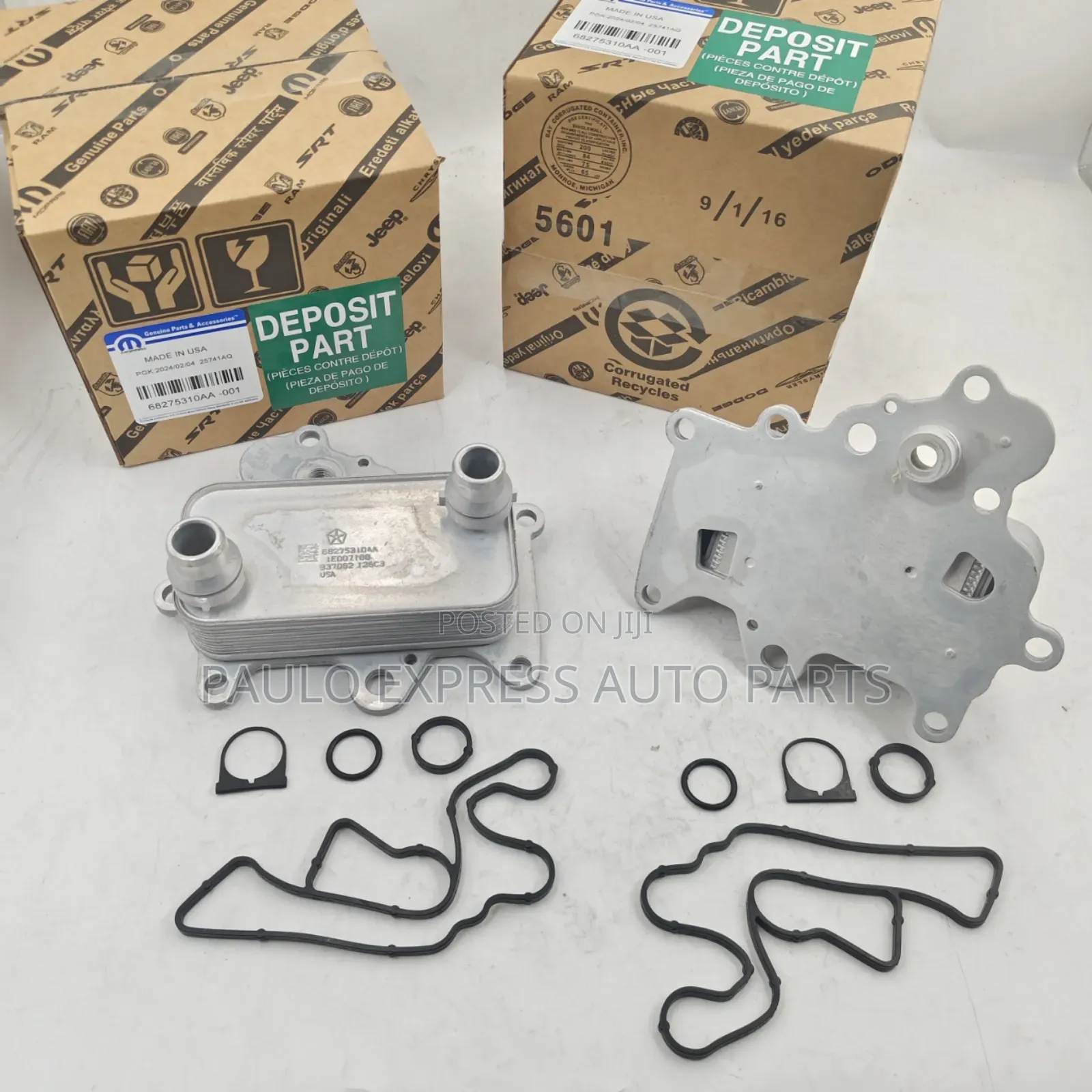 Diesel Engine Oil Cooler Jeep,Fiat,Alfa Romeo