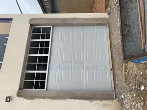 Automatic Garage Door With Fanlight