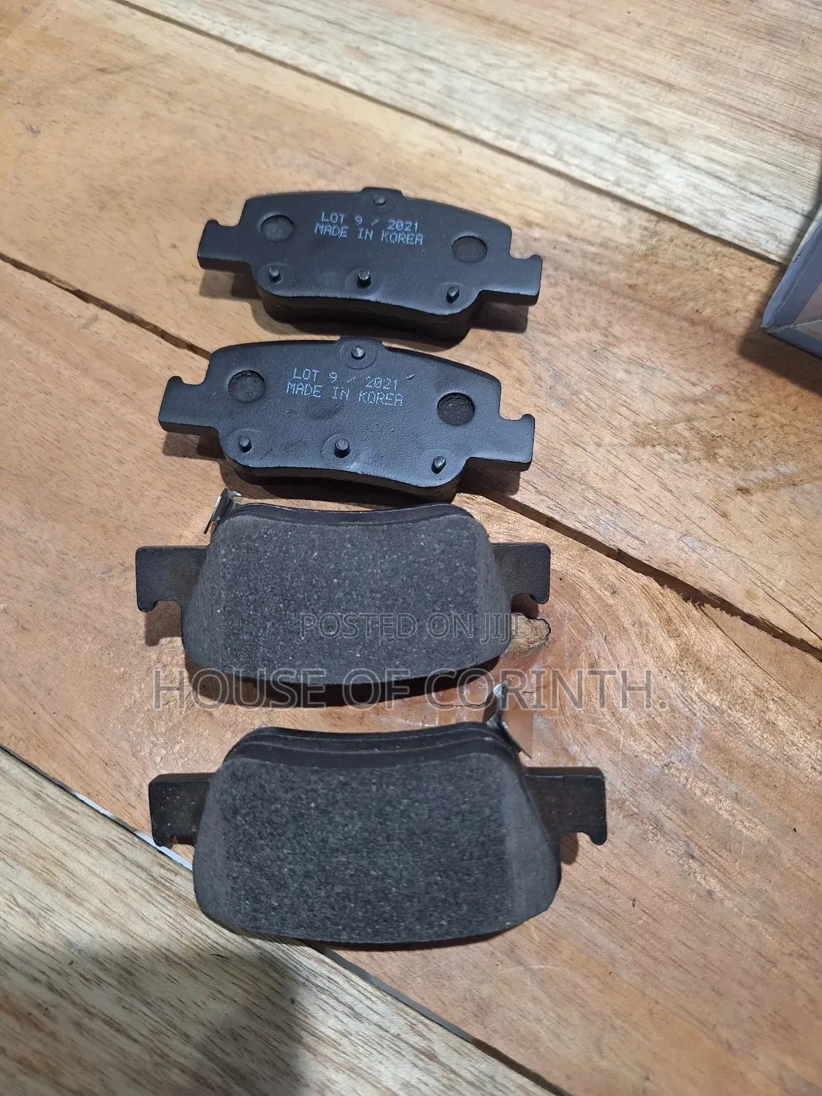 Brake Pads (Rear) - Corolla (Vvti), Auris 2013 -