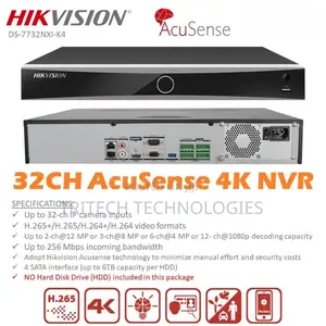 Hikvision 32ch None Poe NVR Ds-7732nxi- 4HDD SLOT