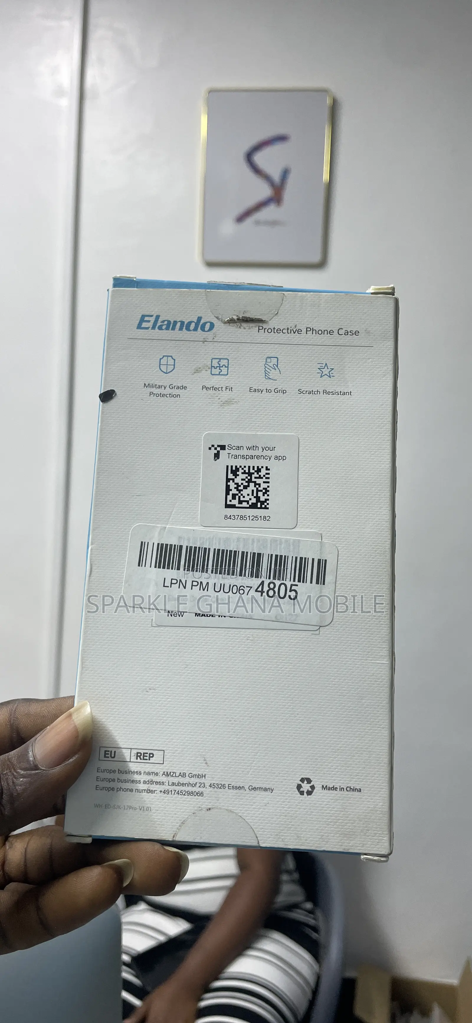 iPhone 12 Pro Transparent Cover Case